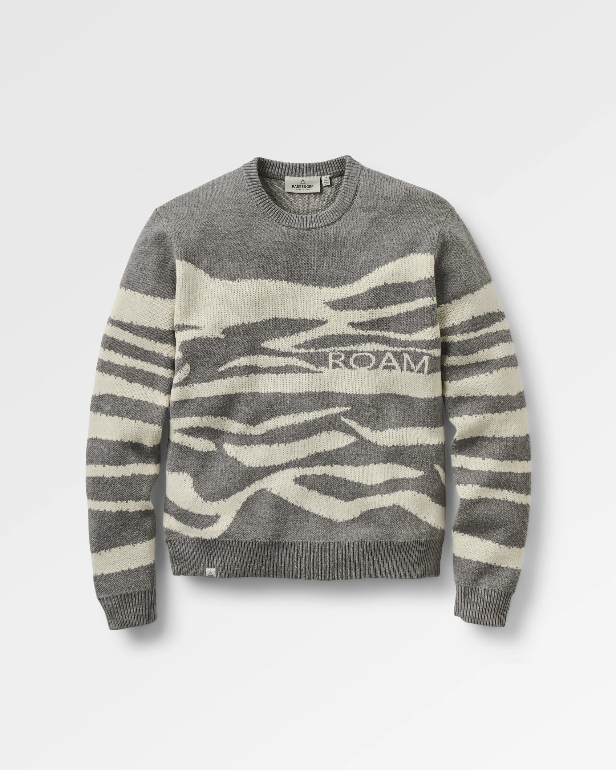Panorama Lightweight Knitted Jumper - Far View Steel Grey