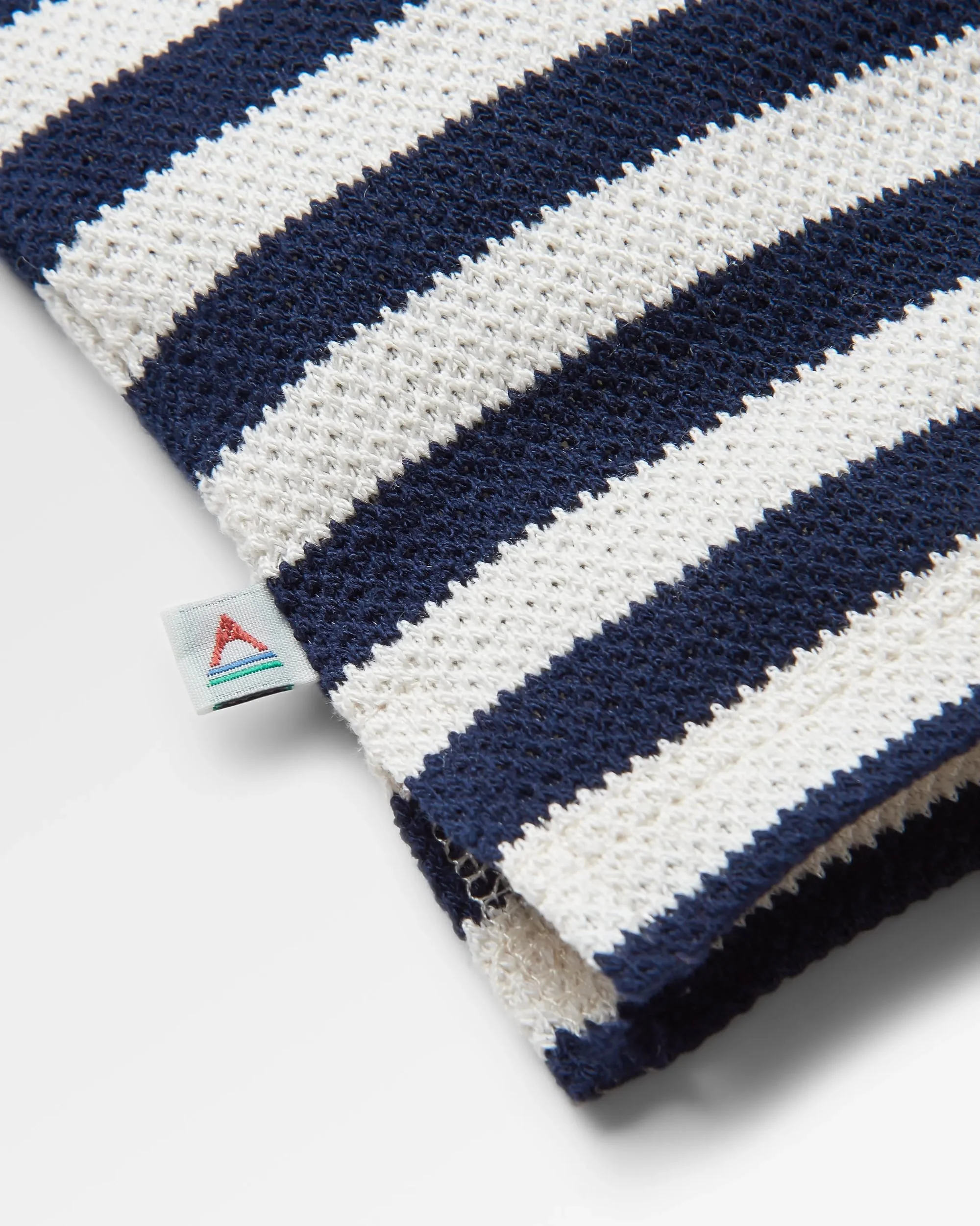 Panorama Striped LS T-Shirt - Deep Navy - Image 9