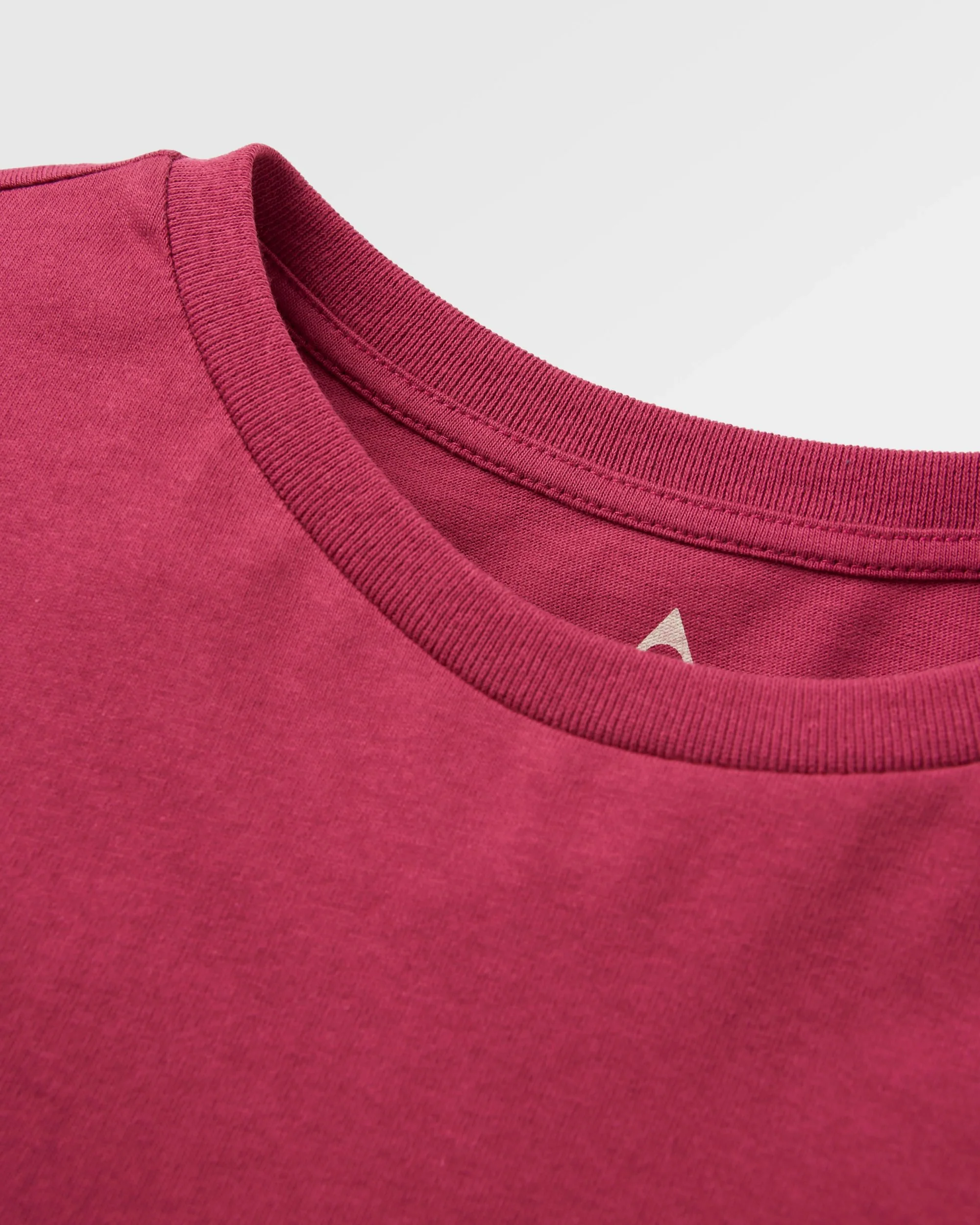Papercut LS T-Shirt - Cranberry - Image 3