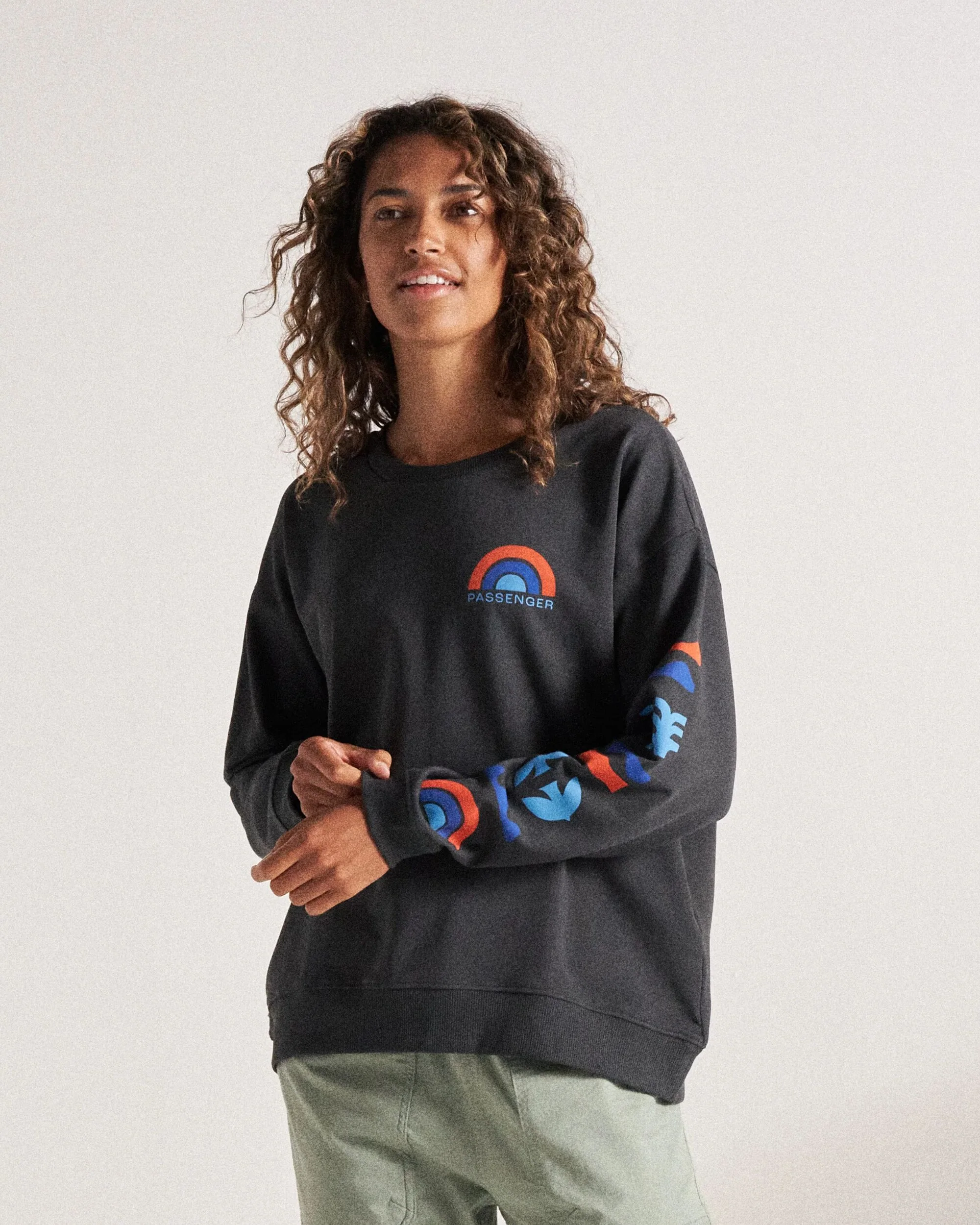 Papercut Sweatshirt - Black