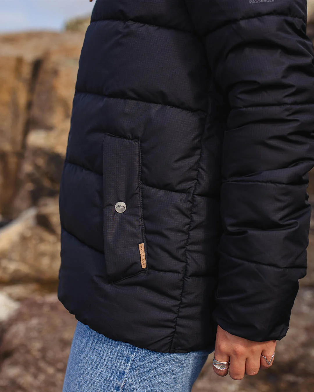 Parks Insulated Jacket - True Black - Image 4