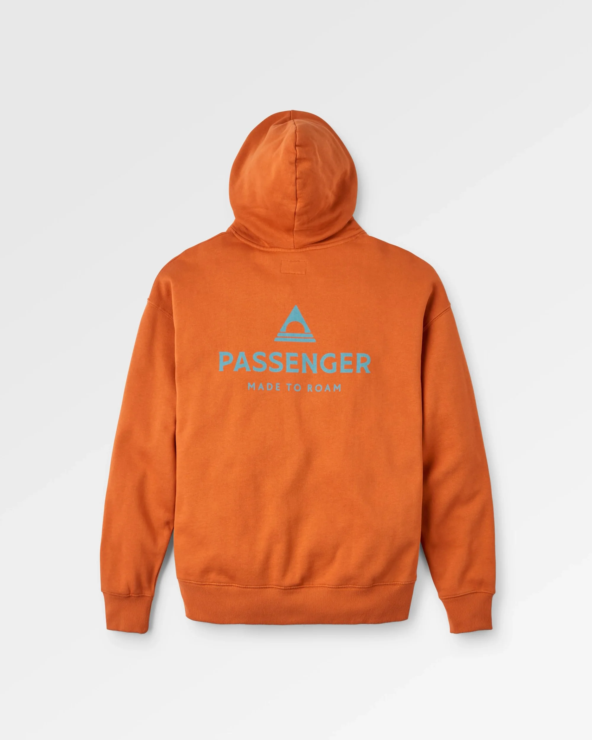 Passenger Relaxed Fit Hoodie - Sunset Orange - Image 2