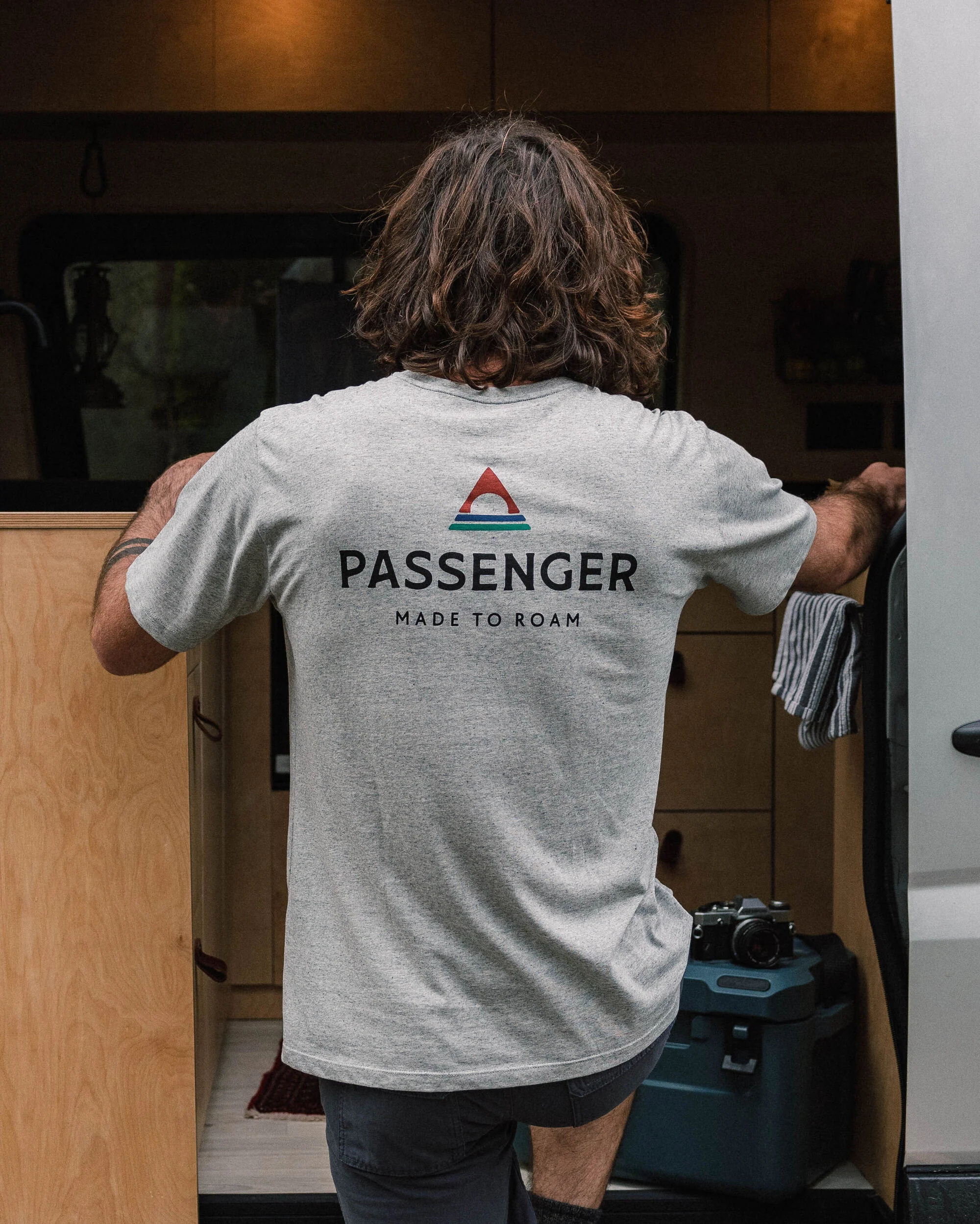 Passenger T-Shirt - Grey Marl