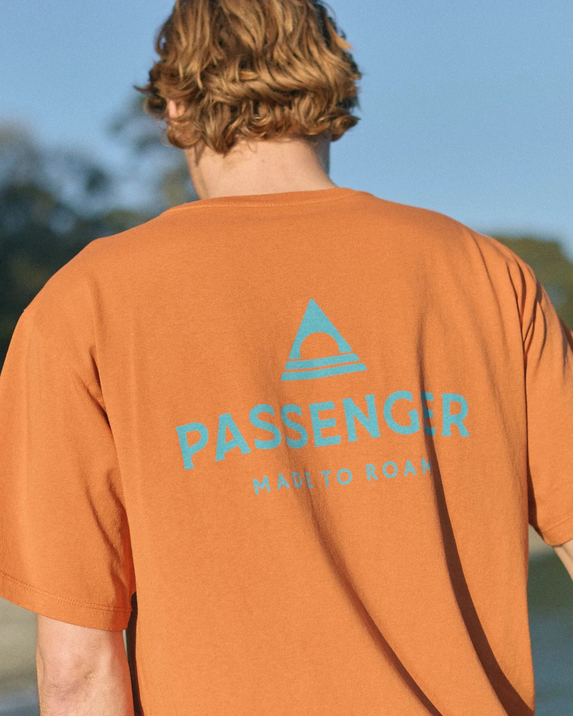 Passenger T-Shirt - Sunset Orange