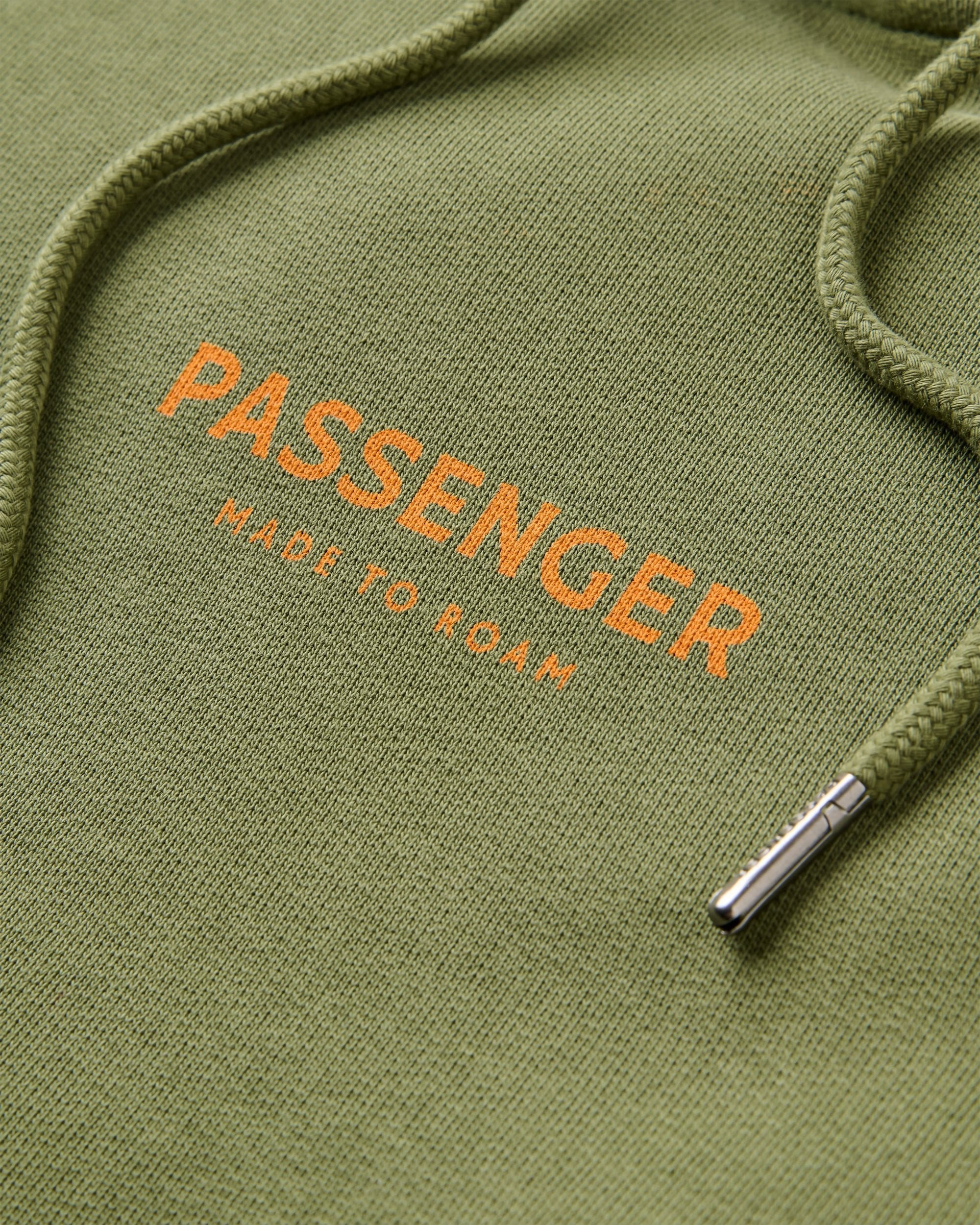 Passenger Relaxed Fit Hoodie - Khaki - Image 3