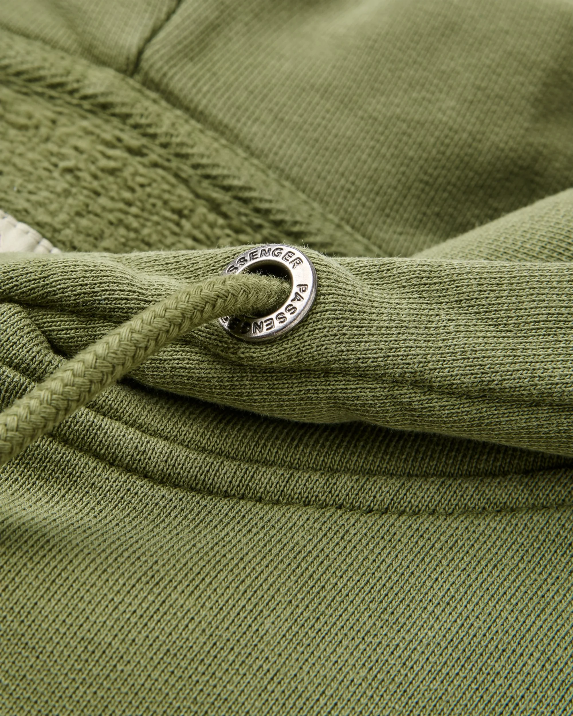 Passenger Relaxed Fit Hoodie - Khaki - Image 5