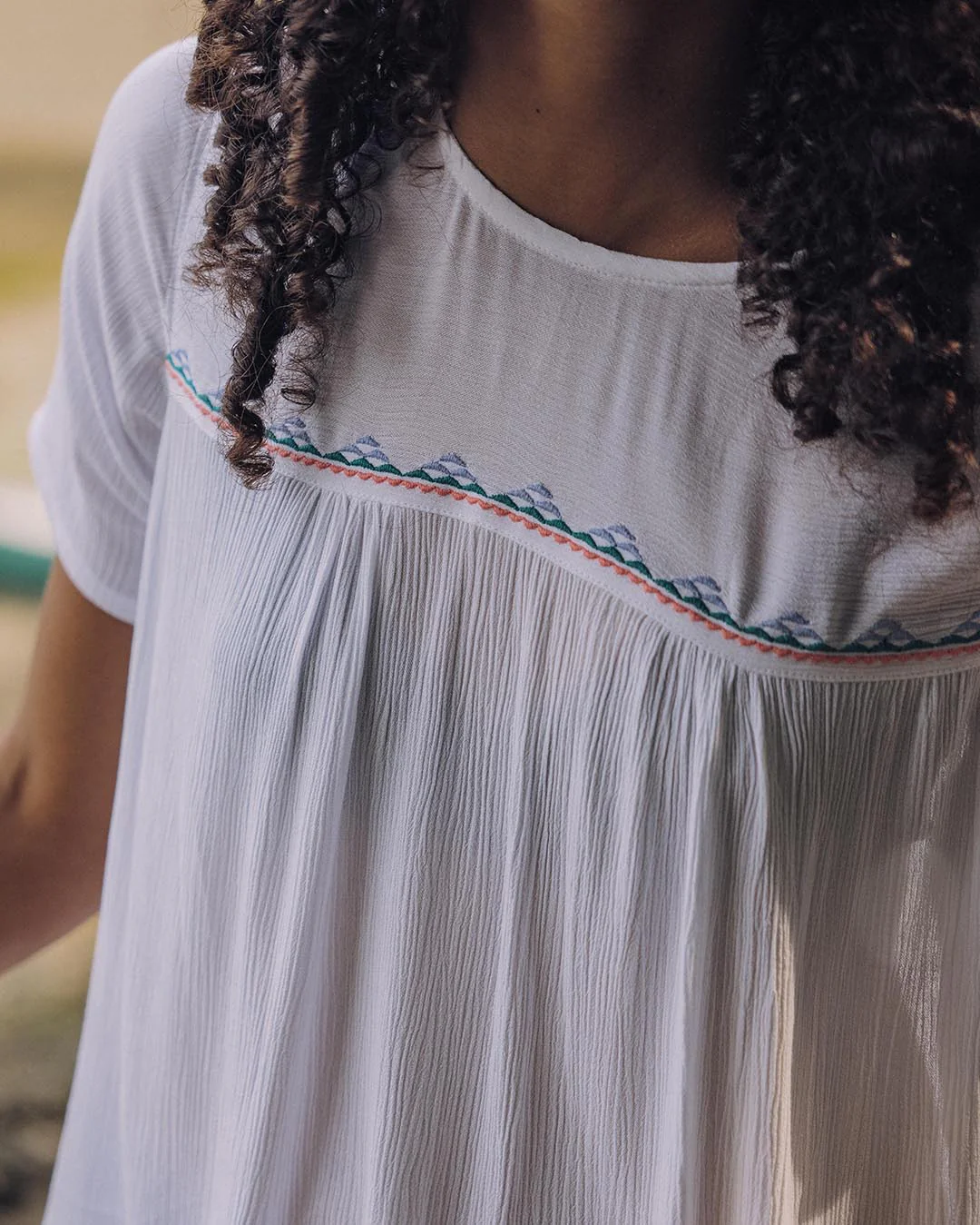 Petal Top - White - Image 2