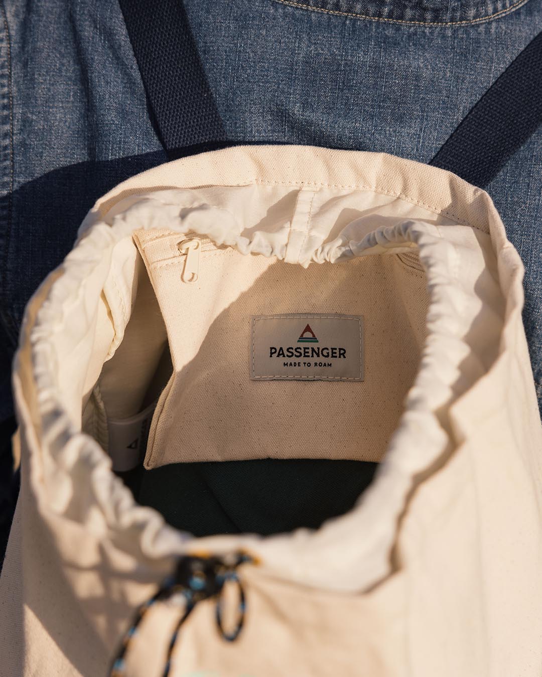 Pico Organic Tote Backpack - Off White - Image 4