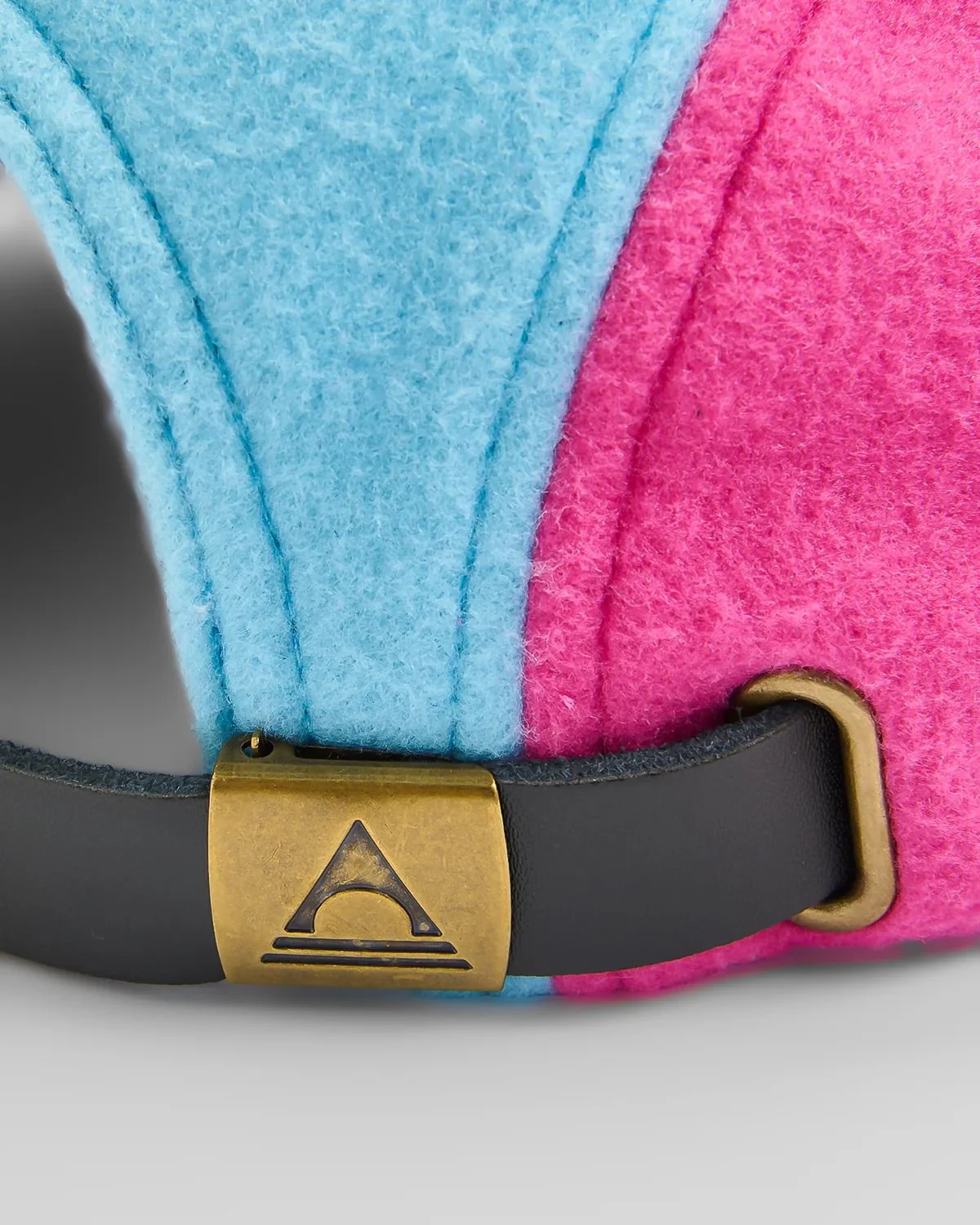 Pine Polar Fleece 5 Panel Cap - Maroon - Image 4