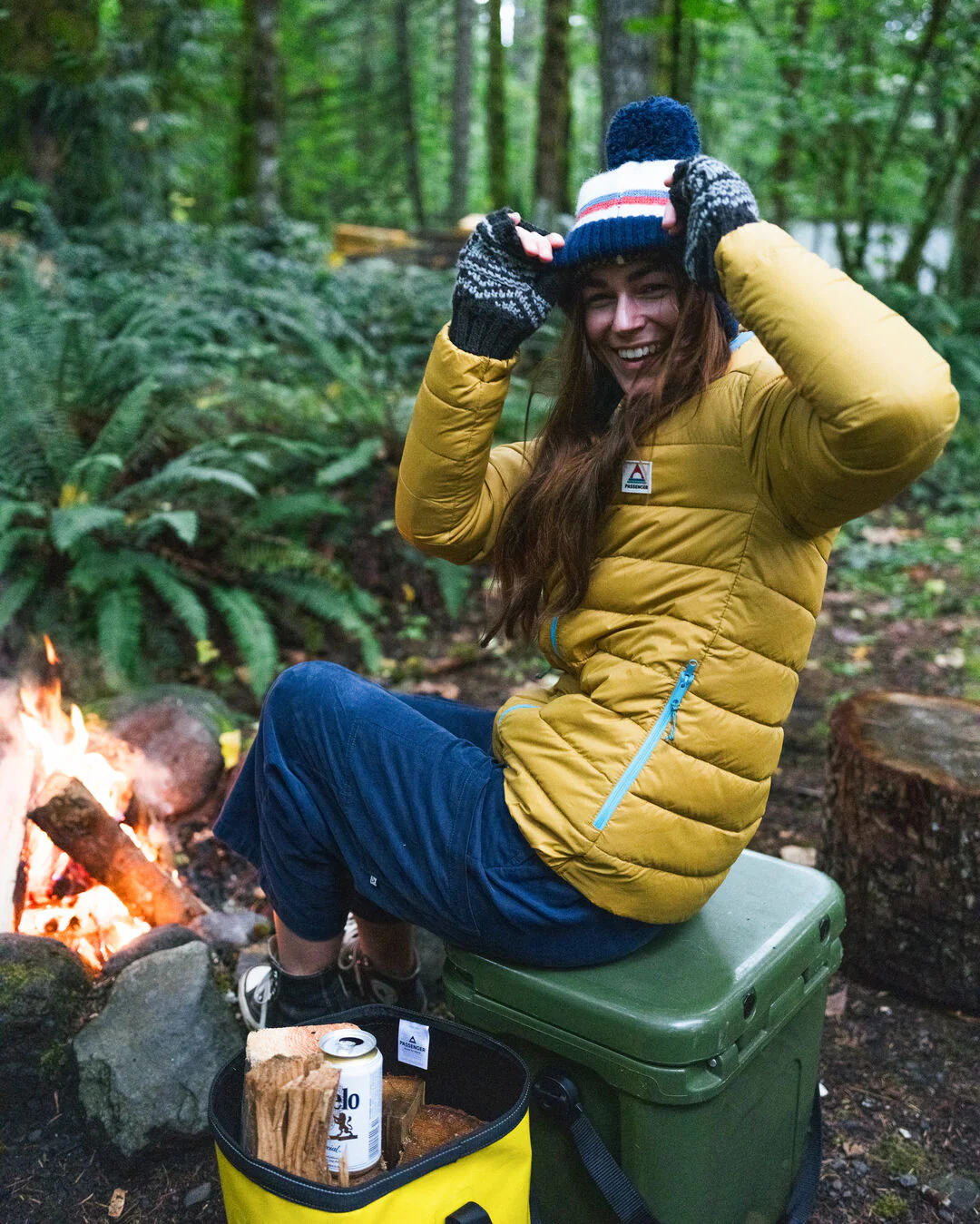 Pow 2.0 Insulated Jacket - Mustard Gold - Image 7