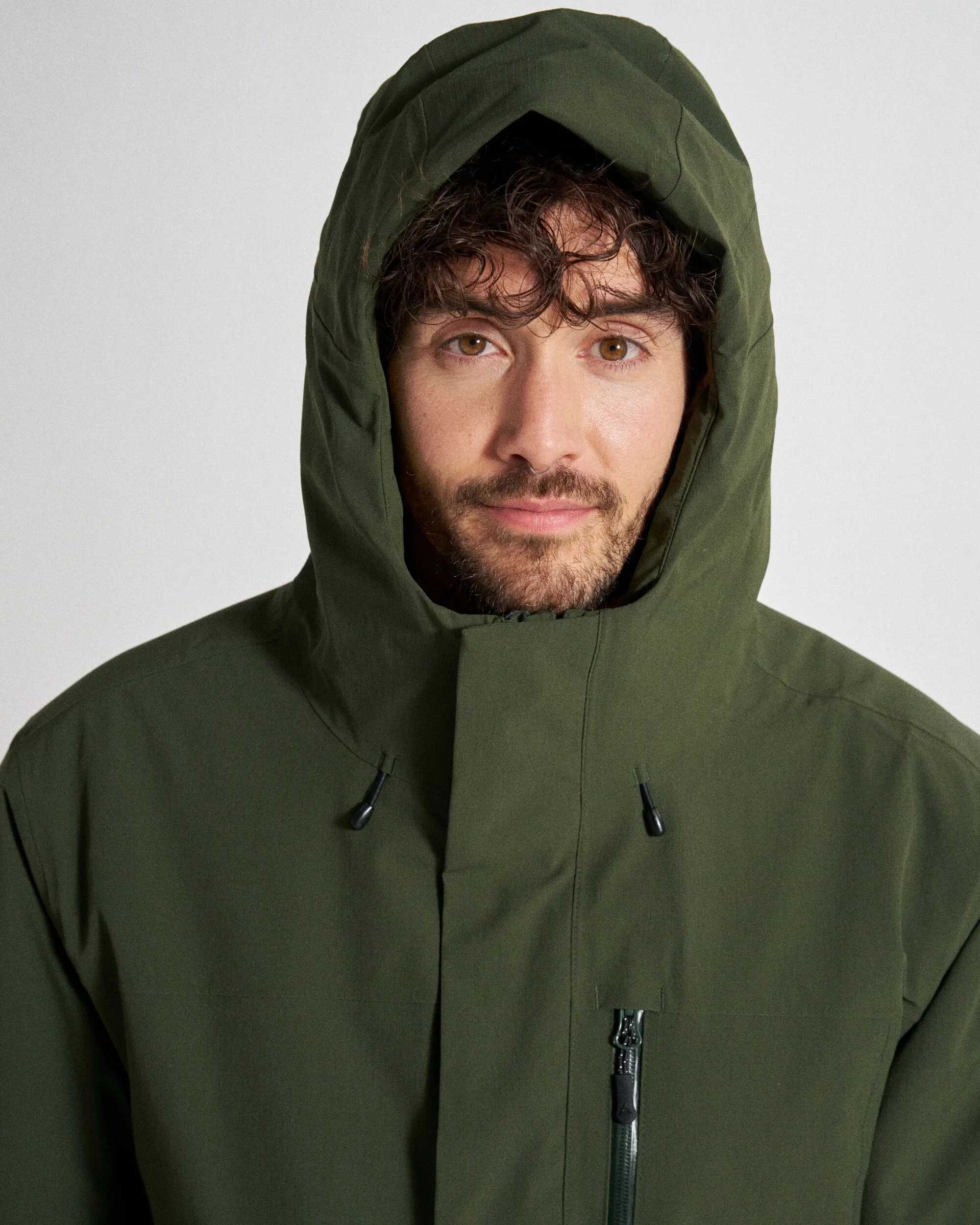 Rainier Waterproof Parka - Fir Tree - Image 10