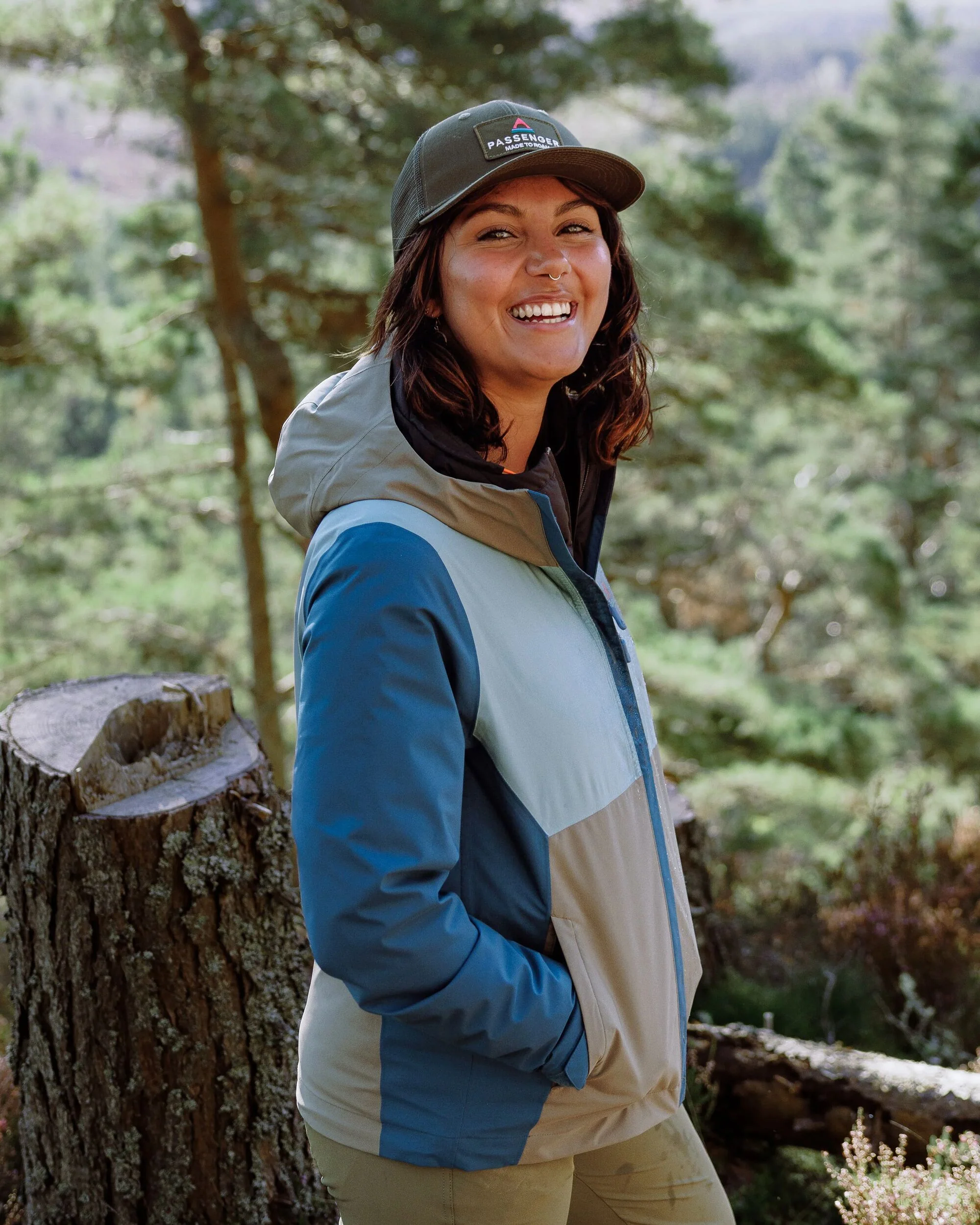Rainstorm Waterproof Jacket - Tidal Blue/Arctic/Dusty Olive