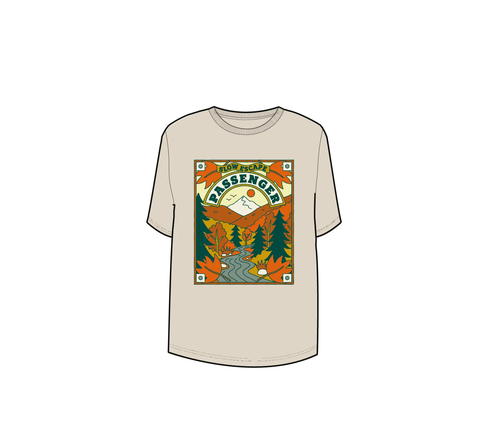 Rambling T-Shirt - Birch - Image 6