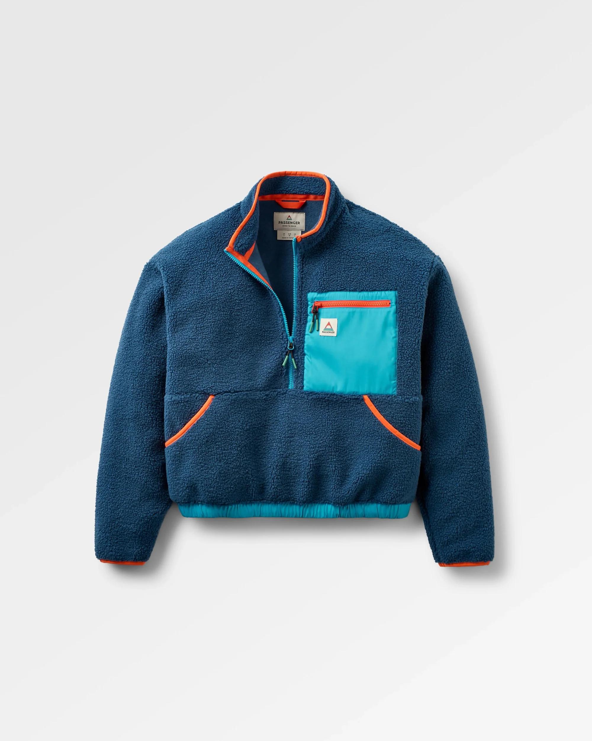 Ravi Sherpa Fleece - Dark Denim