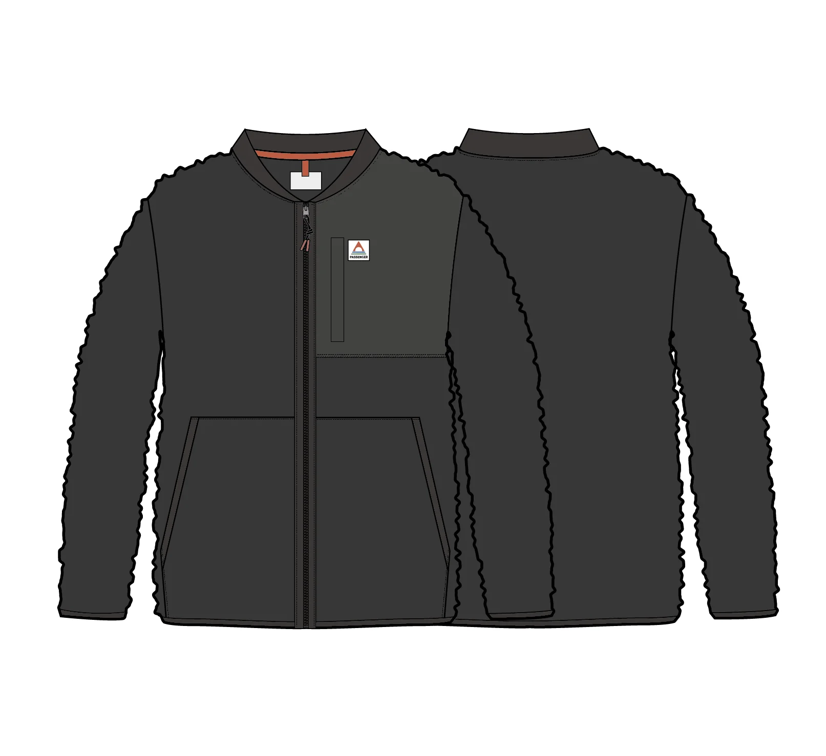 Reconnect Sherpa Fleece - Black - Image 7