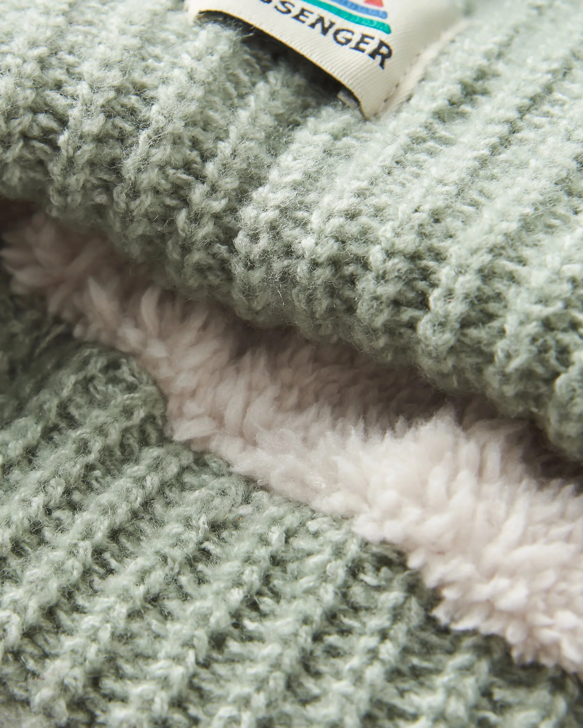 Redwood Fleece Lined Beanie - Pistachio - Image 5