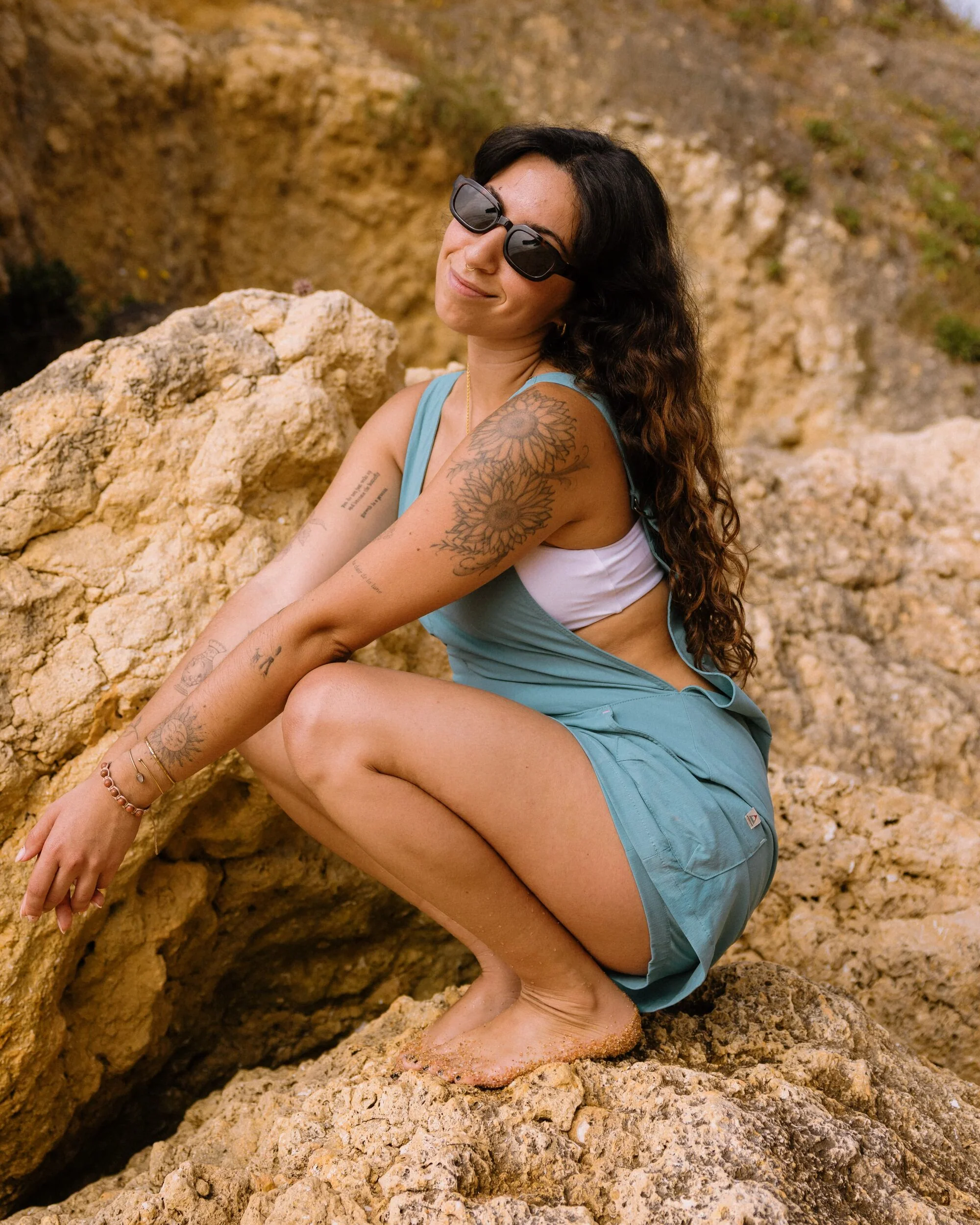 Refuel Ripstop Dress - Ocean Teal - Image 4