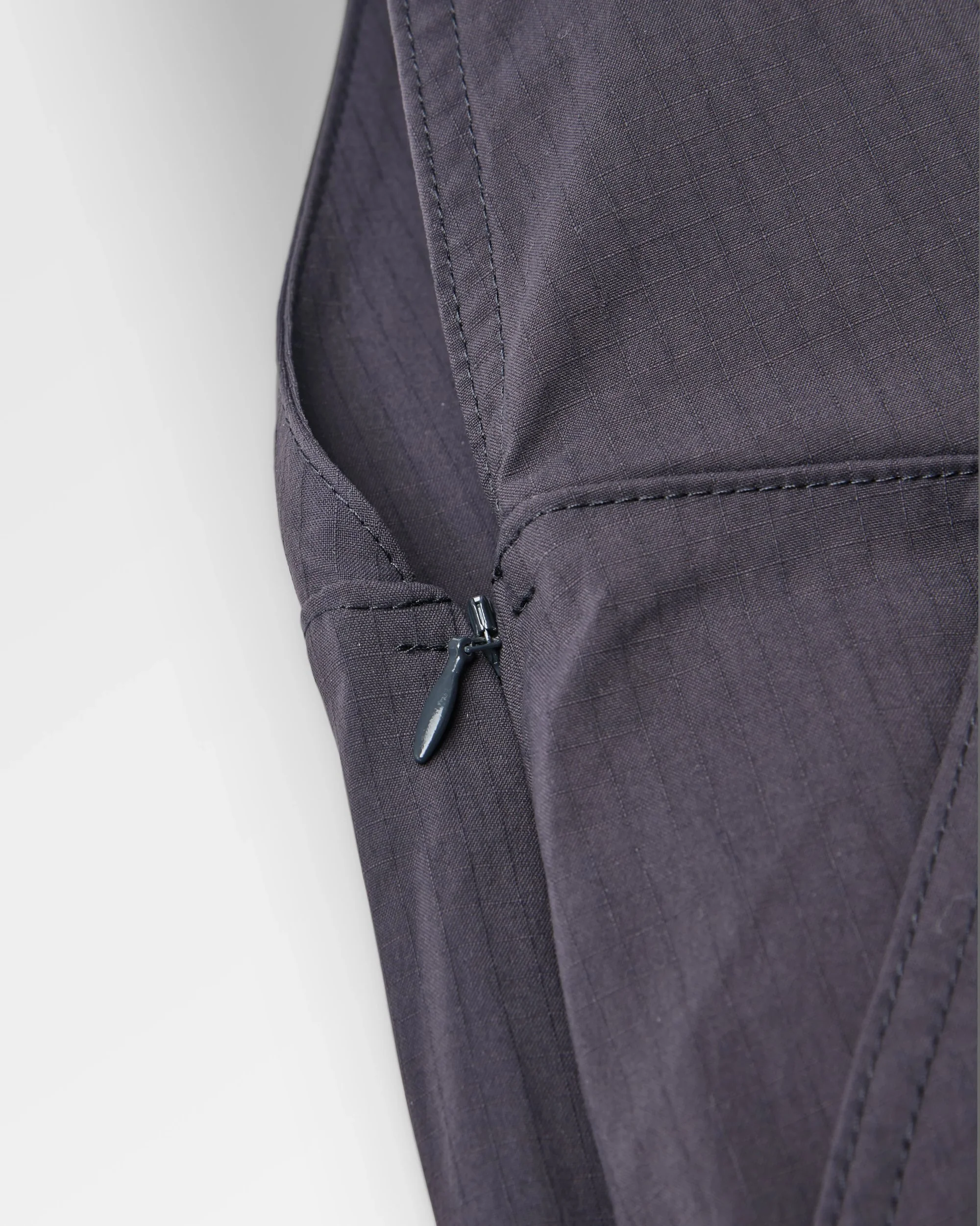 Refuel Ripstop Dungarees - Faded Black - Image 8