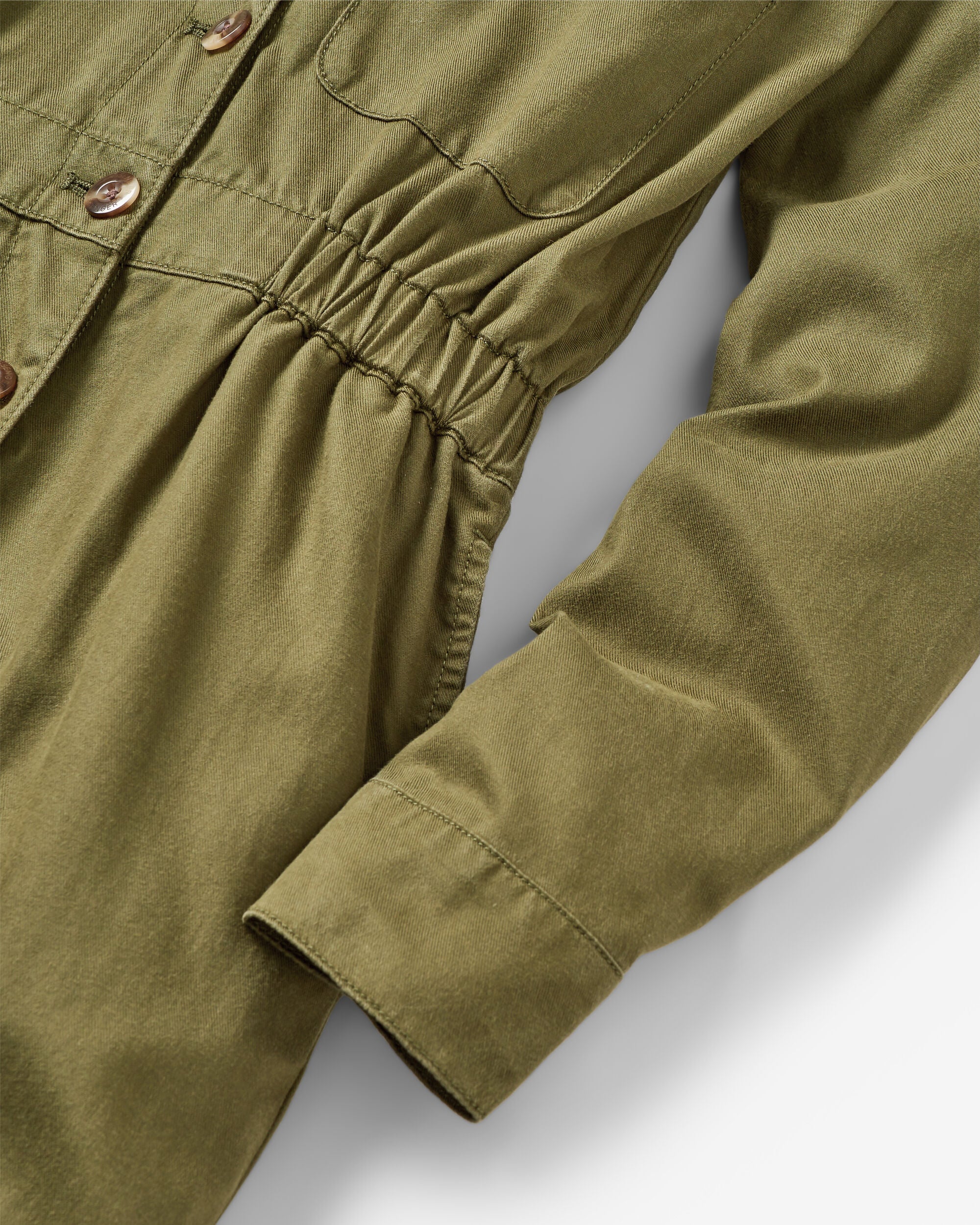 Resonate Boiler Suit - Khaki - Image 9