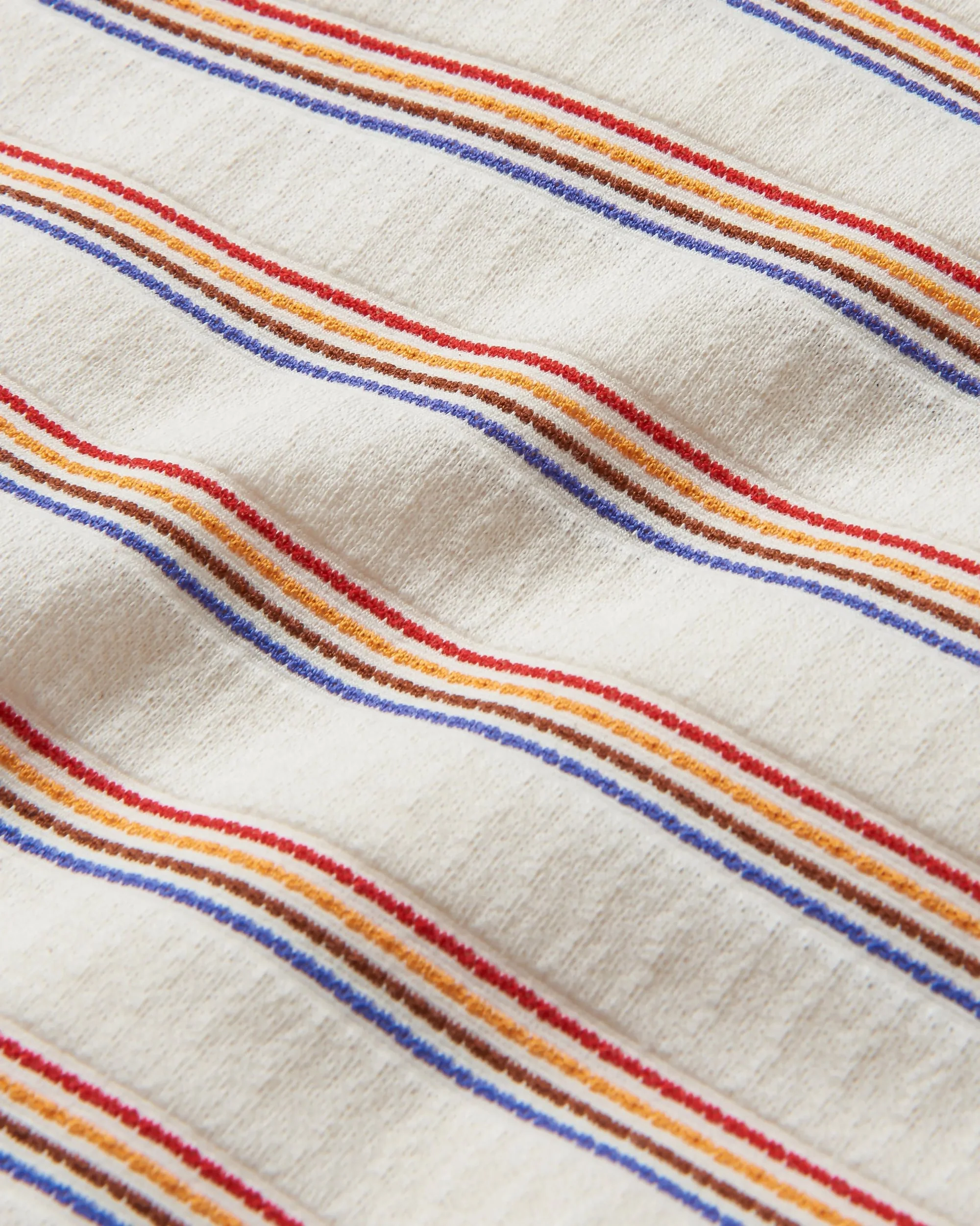 Retro Vibes Organic Cotton Vest - Retro Stripe - Image 3