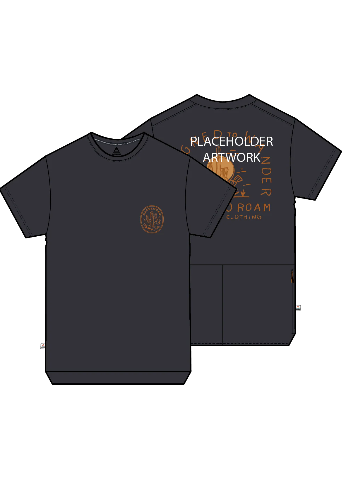 Ridescape Men's Drirelease® Active T-Shirt - Faded Black - Image 10
