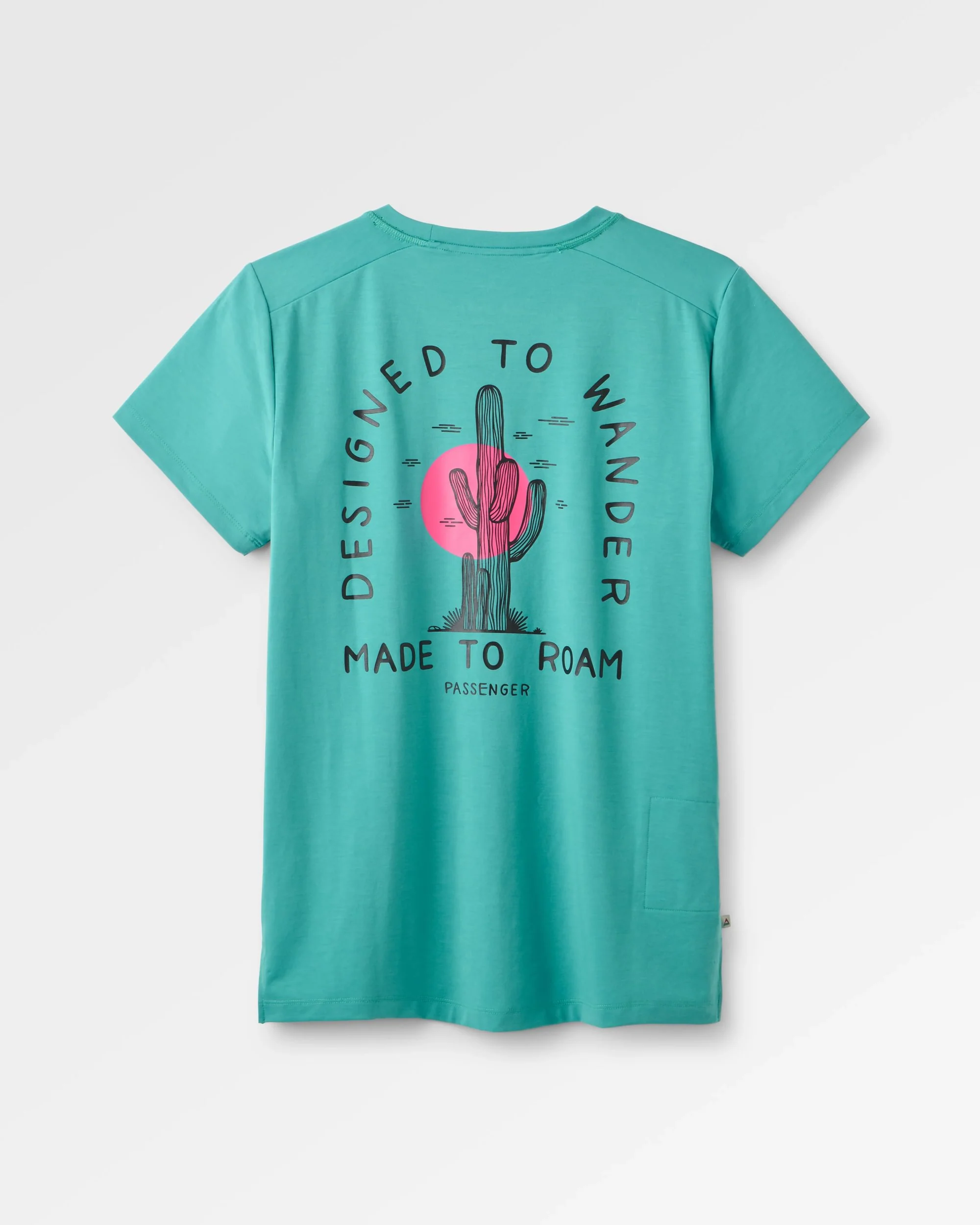 Ridescape Women's Drirelease® Active T-Shirt - Ocean Teal - Image 2