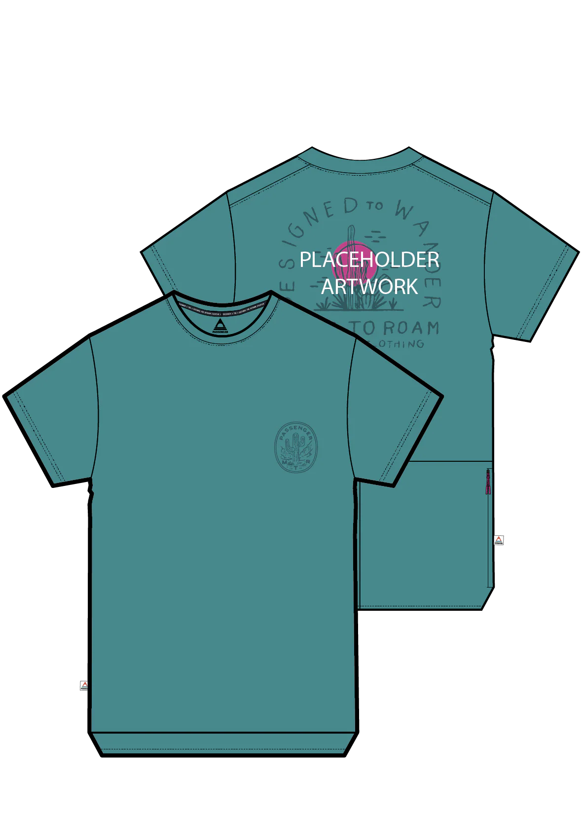 Ridescape Women's Drirelease® Active T-Shirt - Ocean Teal - Image 6