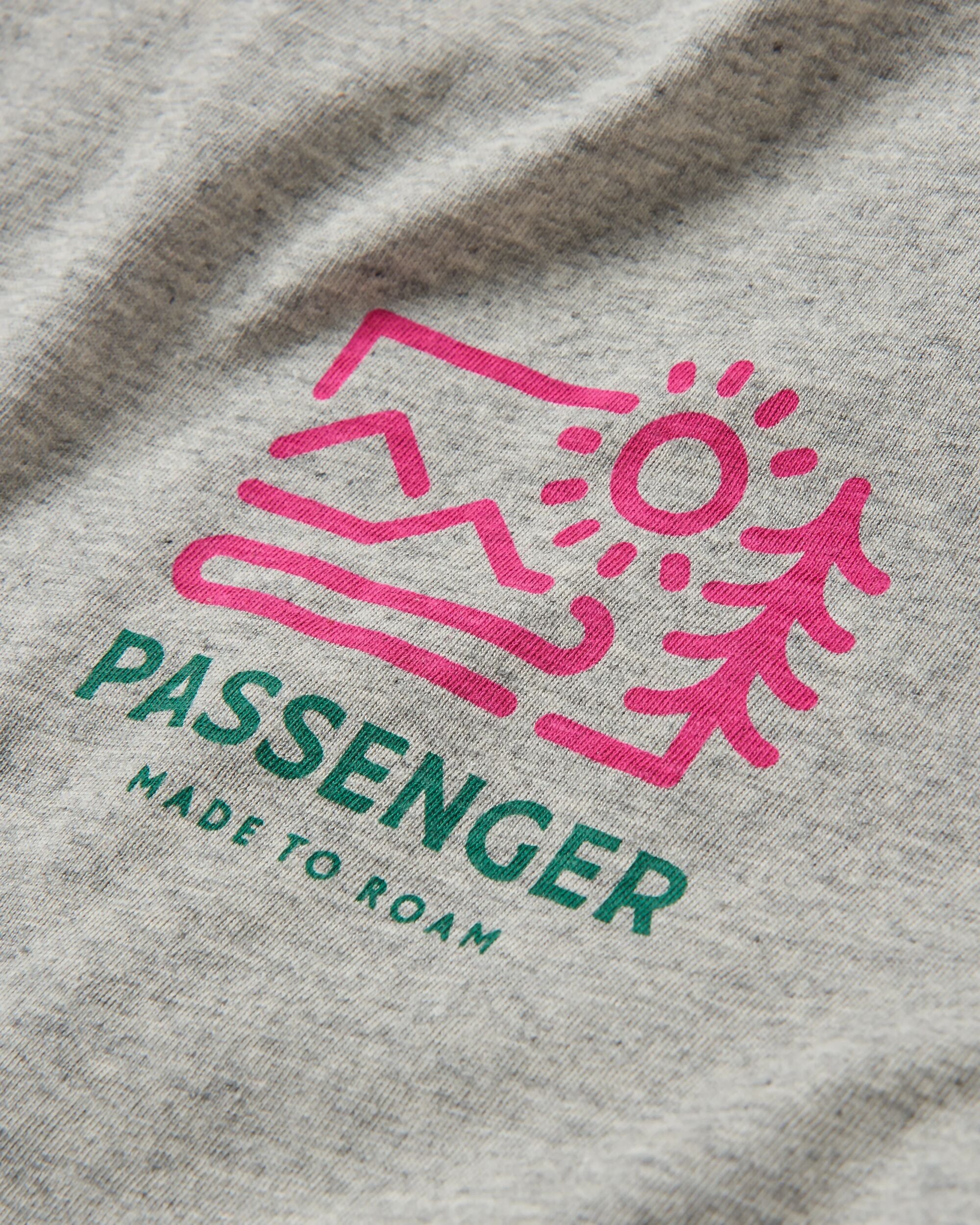 Riser LS T-Shirt - Mid Grey Marl - Image 3
