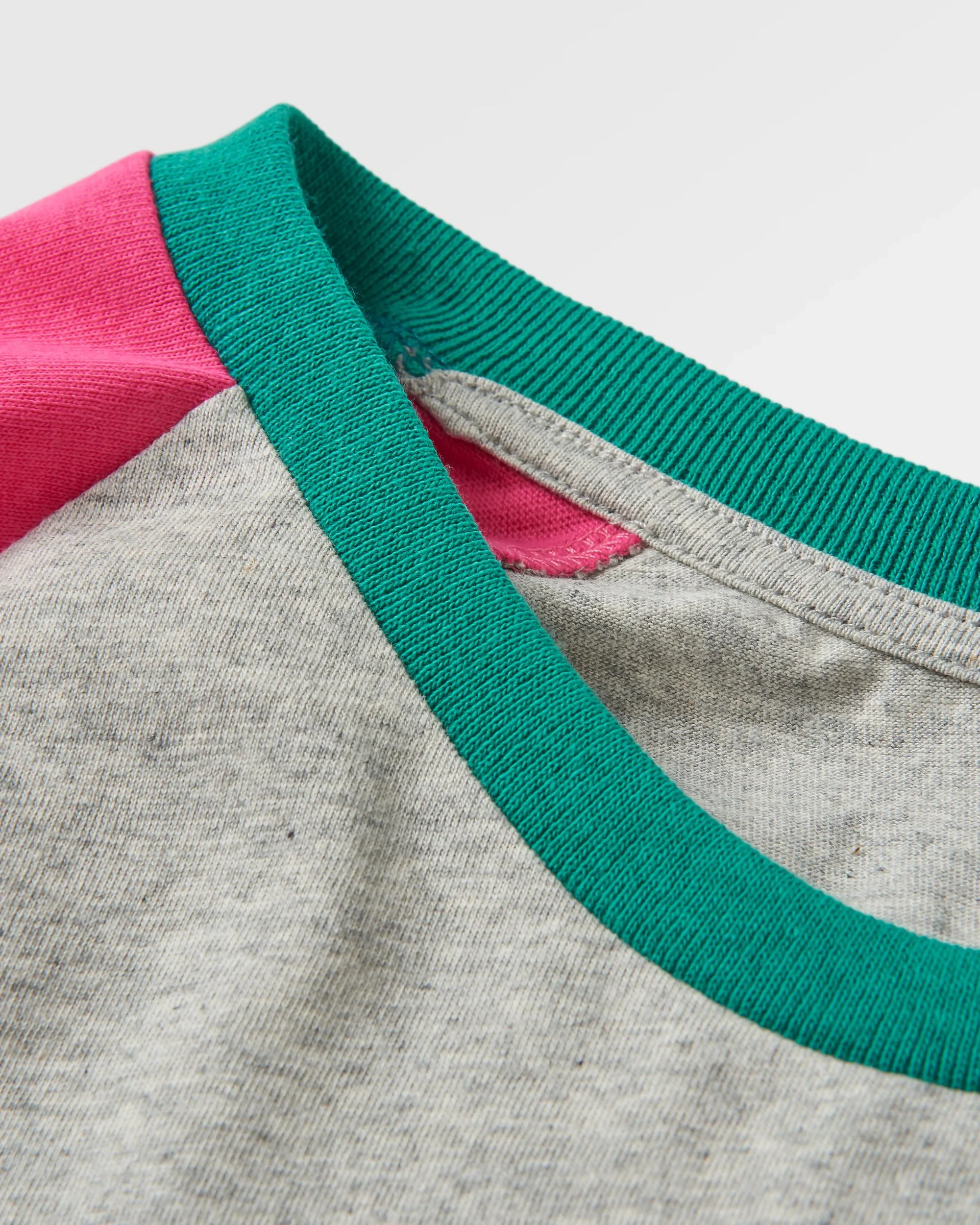 Riser LS T-Shirt - Mid Grey Marl - Image 4