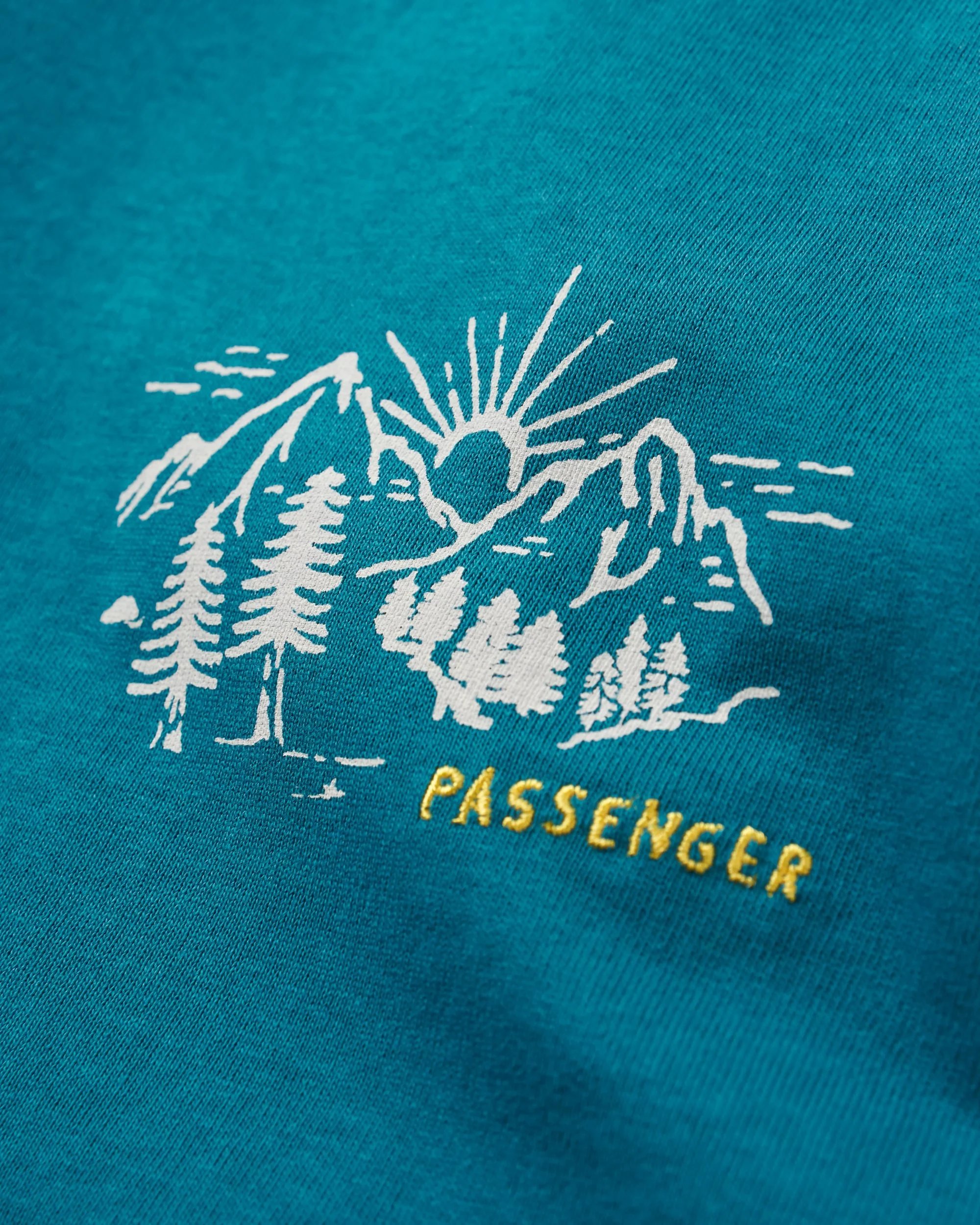 Riser LS T-Shirt - Blue Coral - Image 3