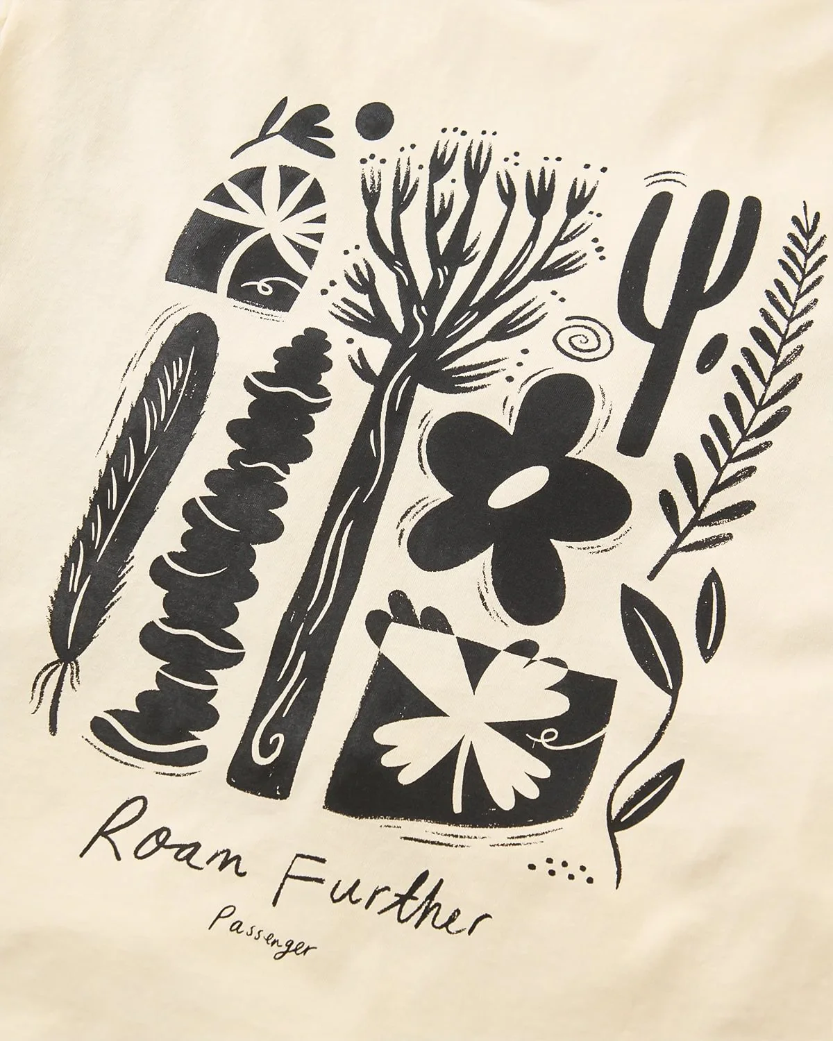 Roam Further Relaxed Fit LS T-Shirt - Birch - Image 4