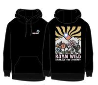 Roam Wild Hoodie - Black - Image 8