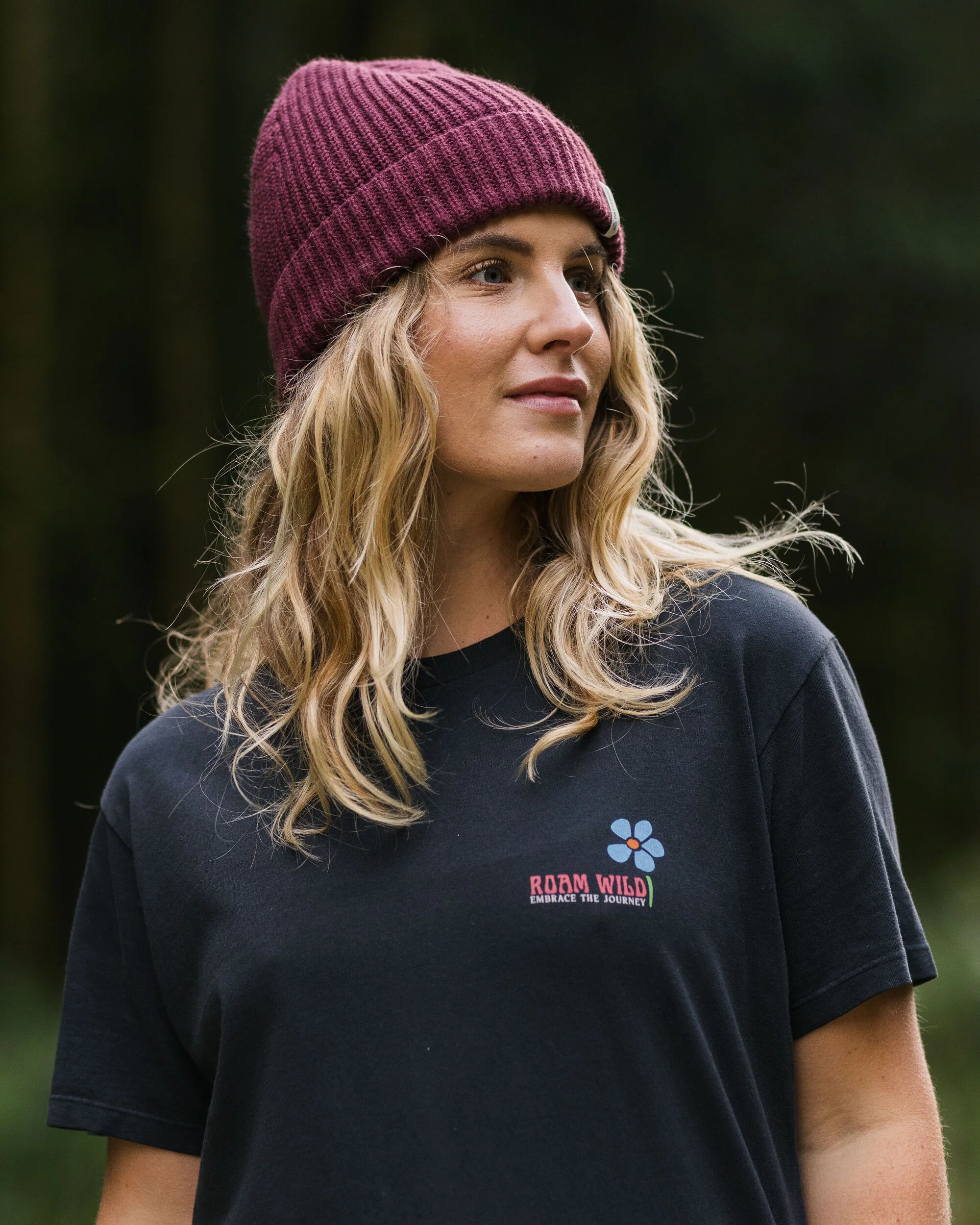 Roam Wild T-Shirt - Black - Image 2