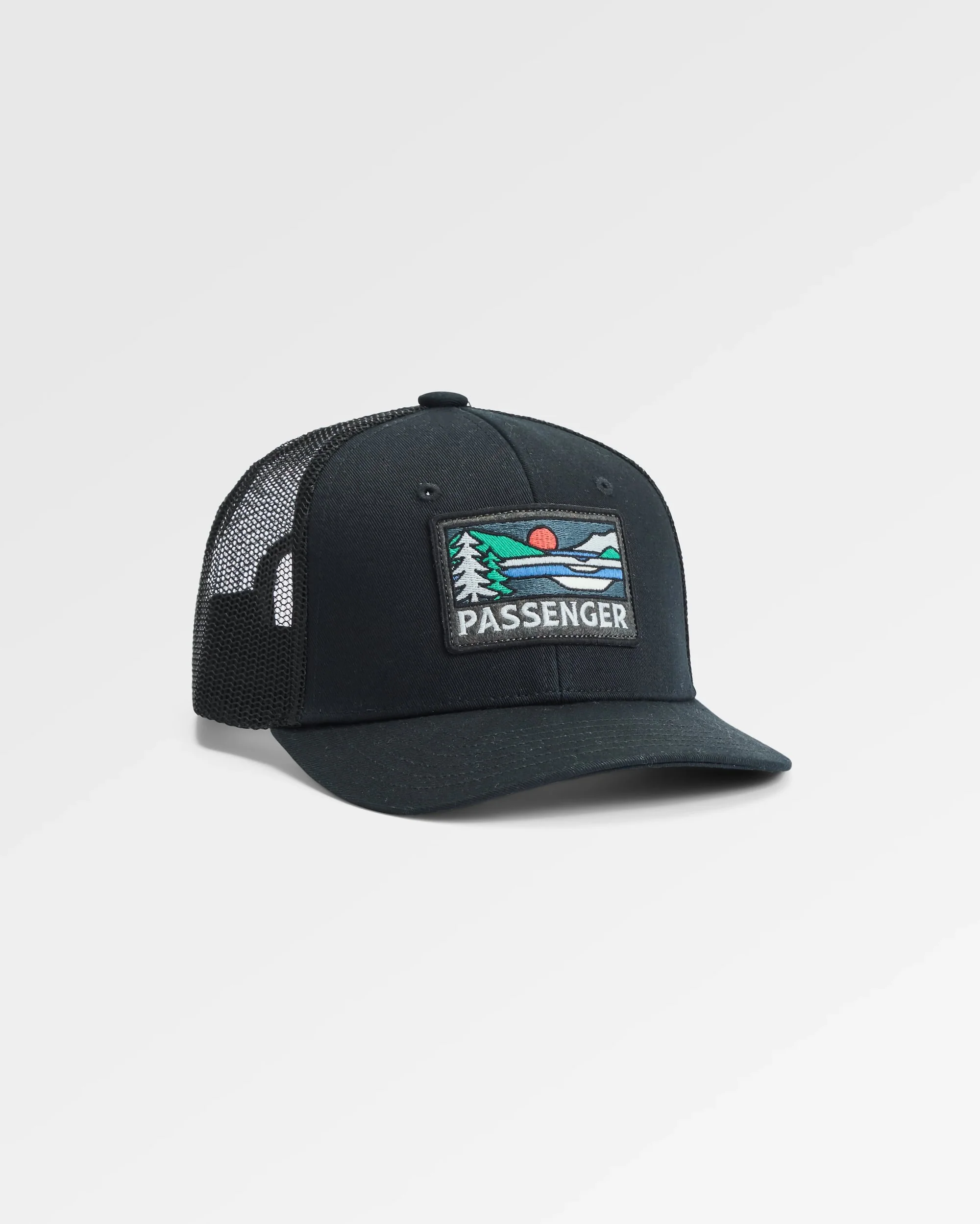 Roamer Mesh Trucker Cap - Black