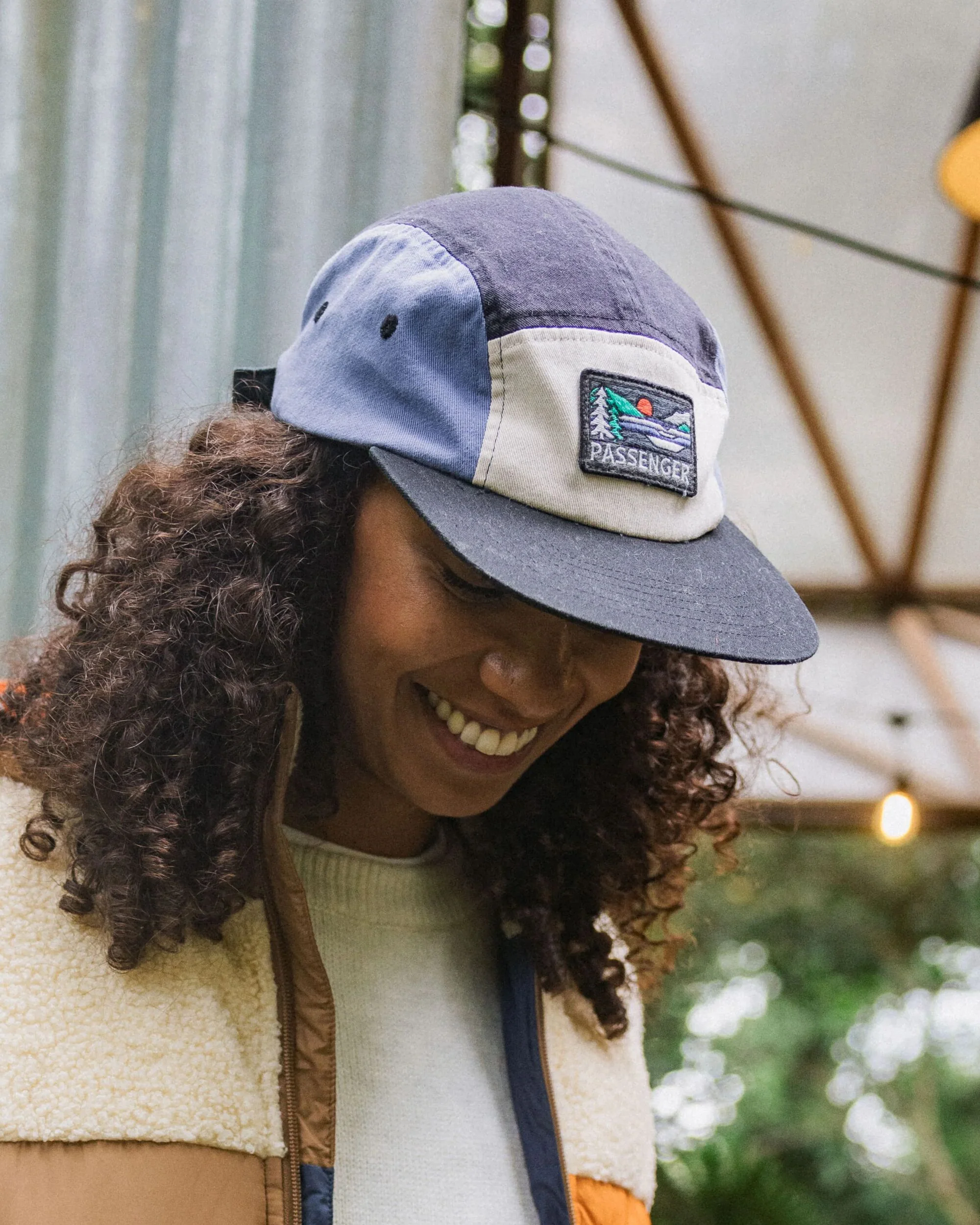 Roamer 5 Panel Cap - Charcoal Multi - Image 3