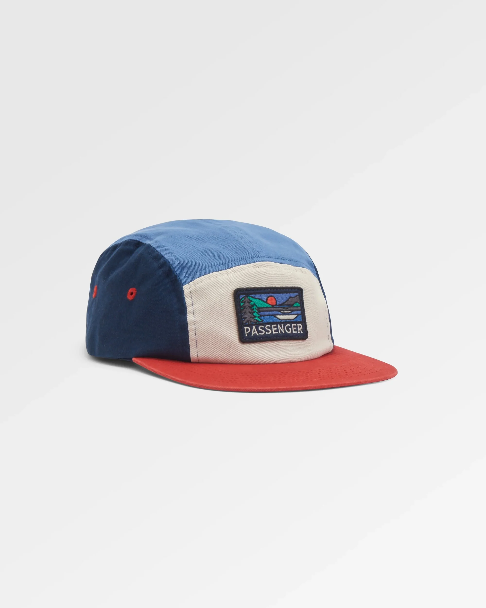 Roamer 5 Panel Cap - Moonlight Blue Multi
