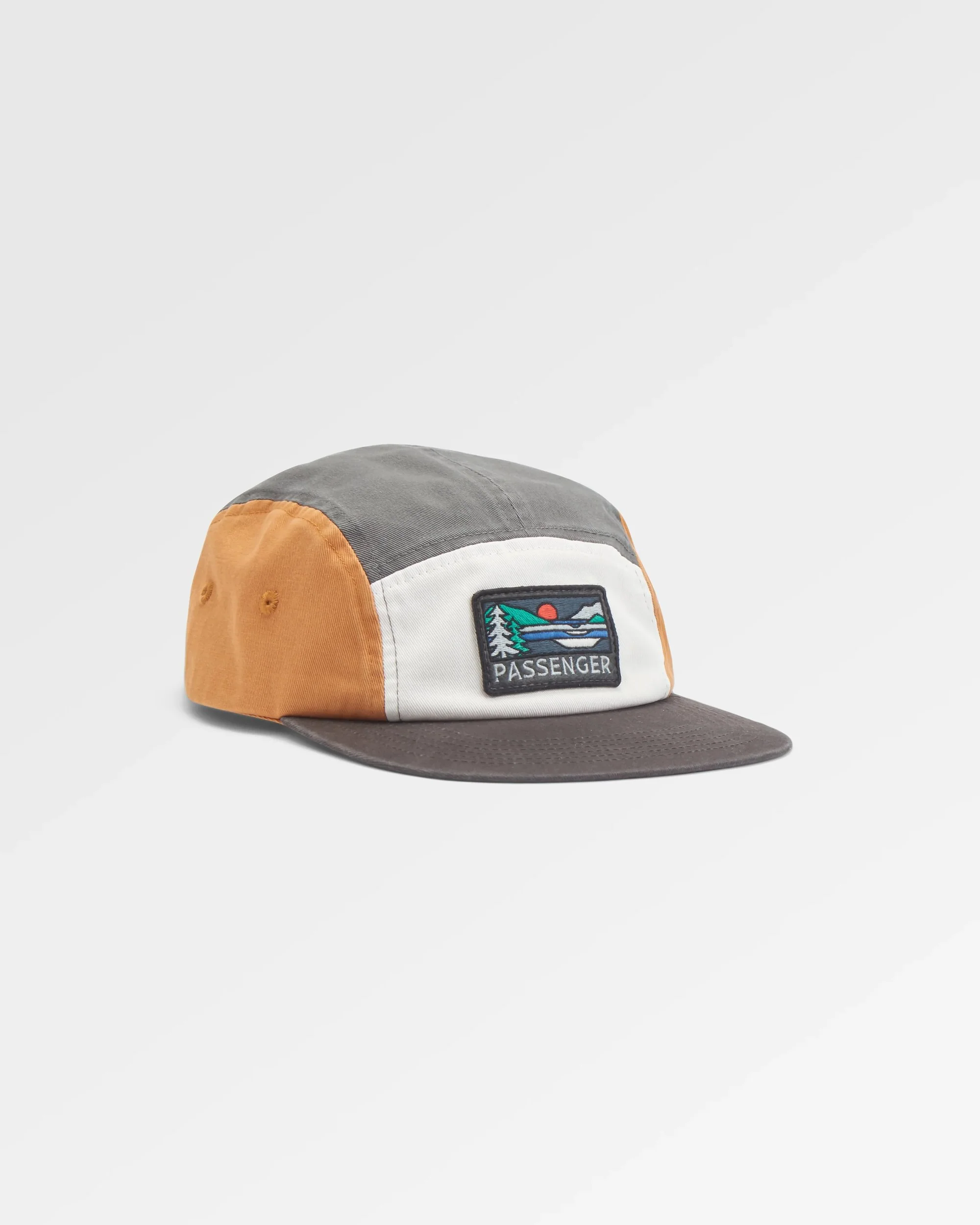 Roamer 5 Panel Cap - Storm Grey Multi