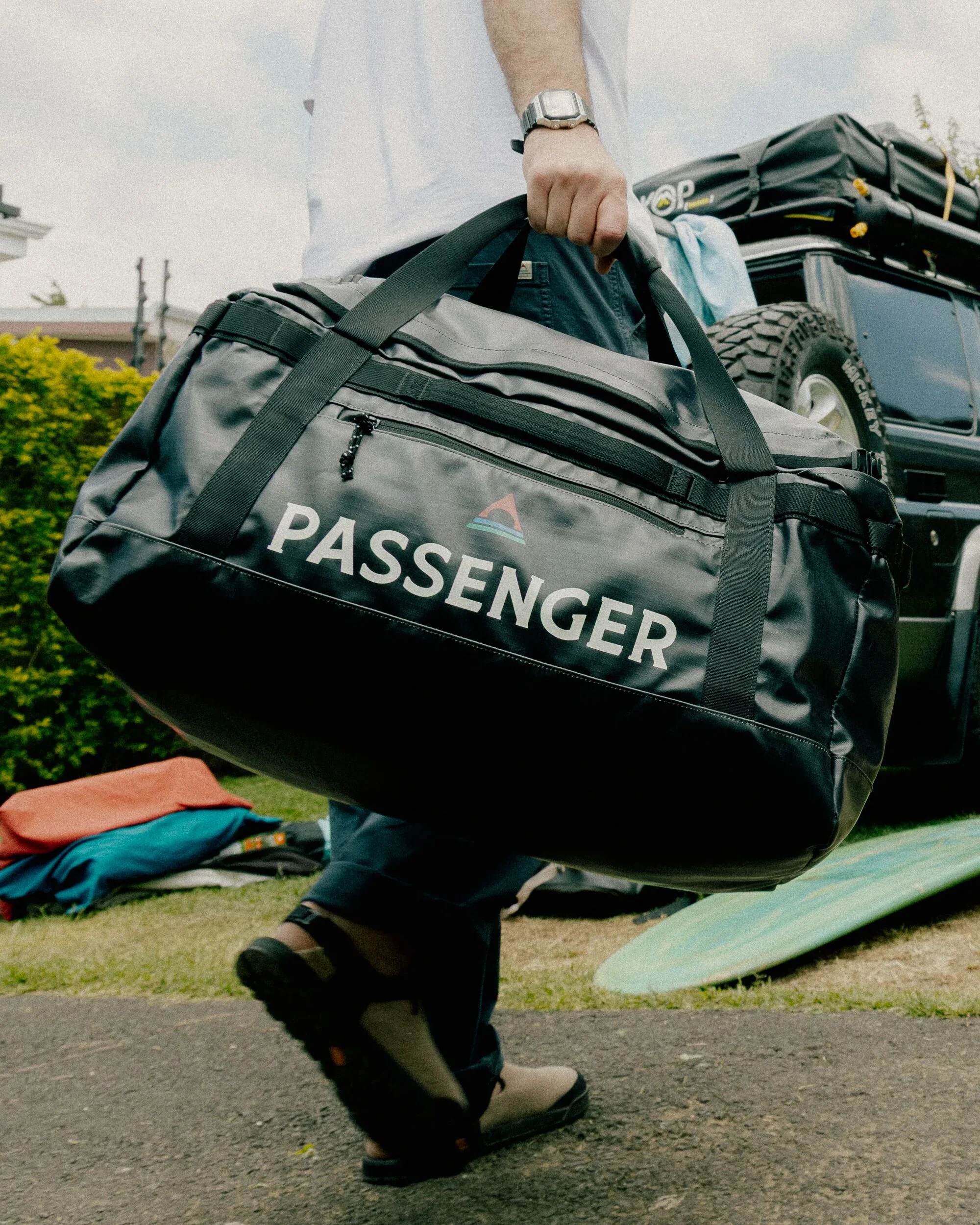 Roamer 60L Duffel Bag - Phantom Black