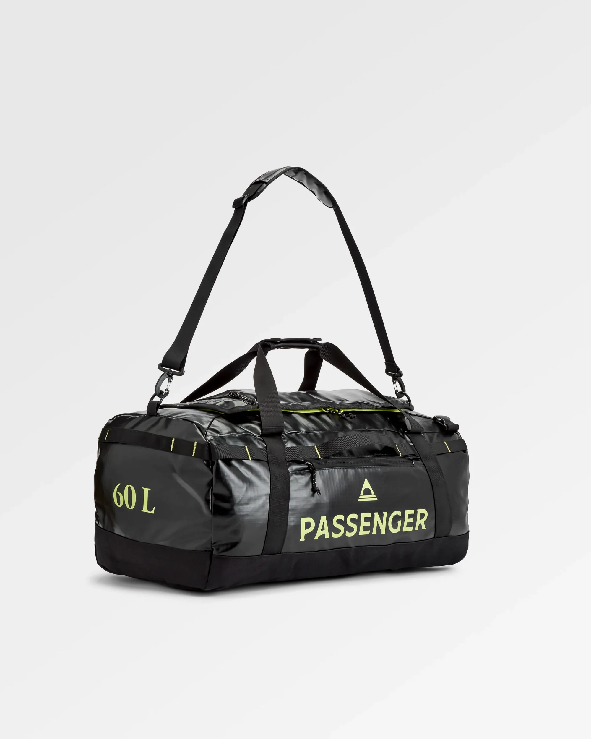 Roamer 60L Duffel Bag - Black - Image 6