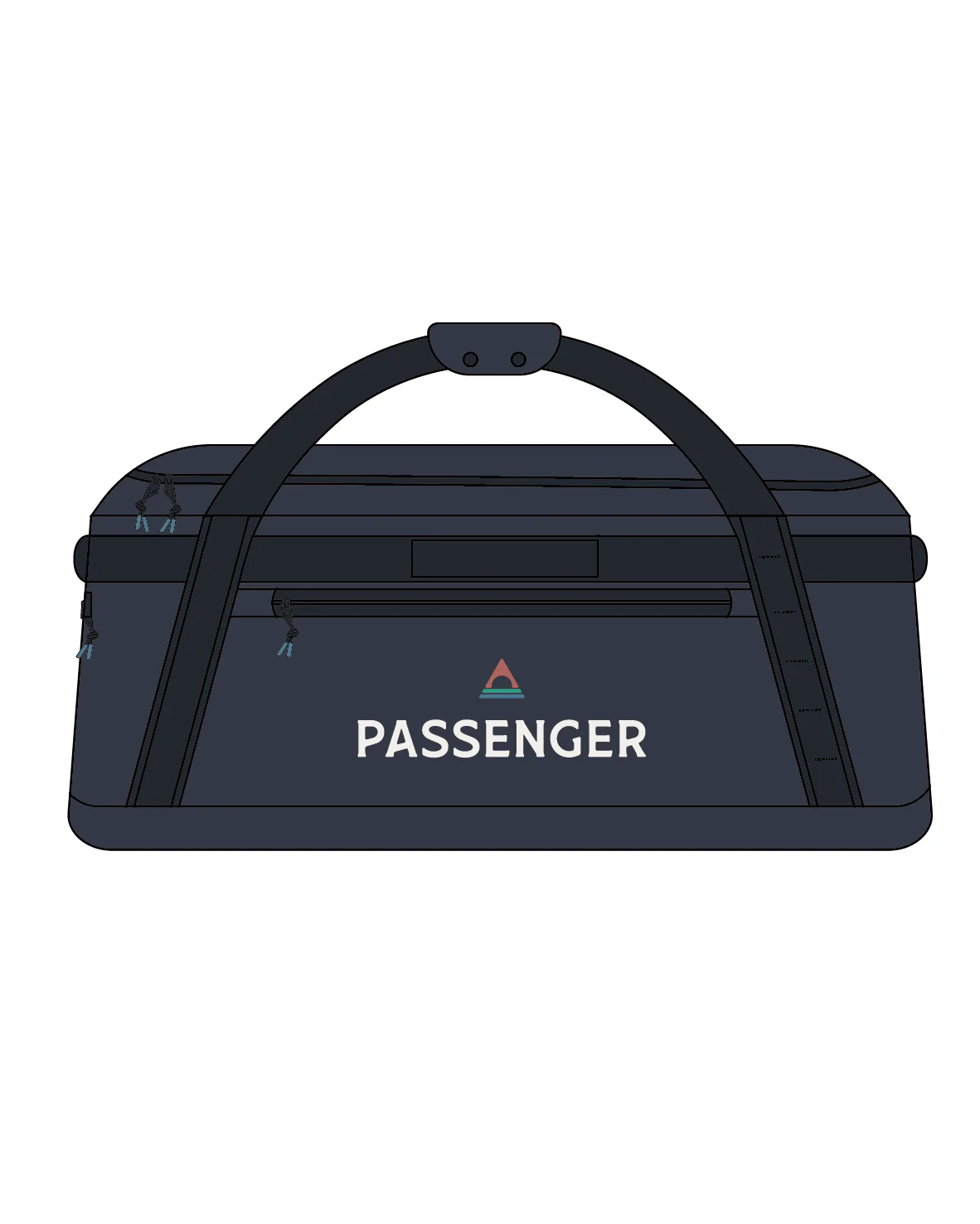 Roamer 80L Duffel Bag - Phantom Black - Image 15