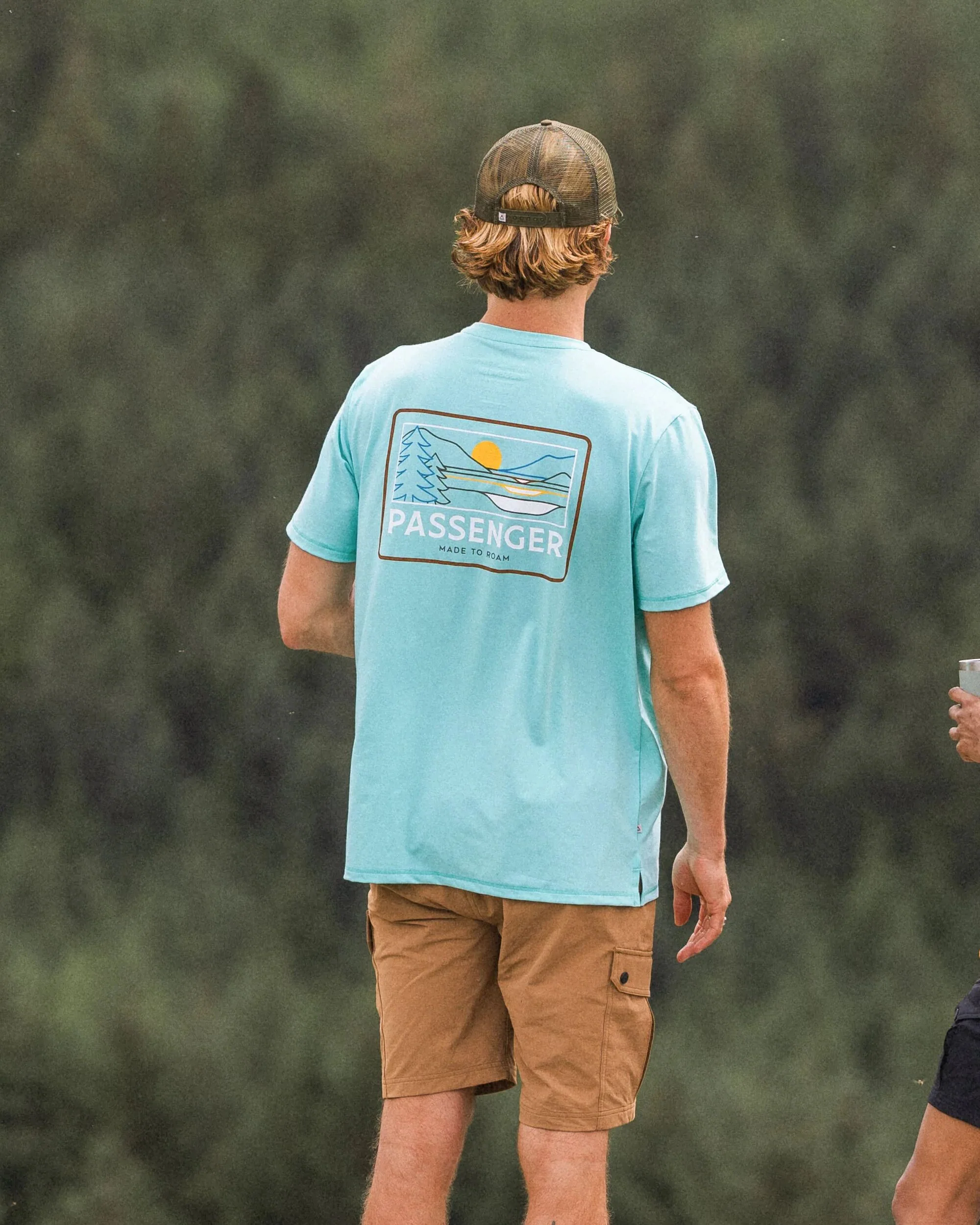 Roamer Men's Drirelease® Active T-Shirt - Aqua