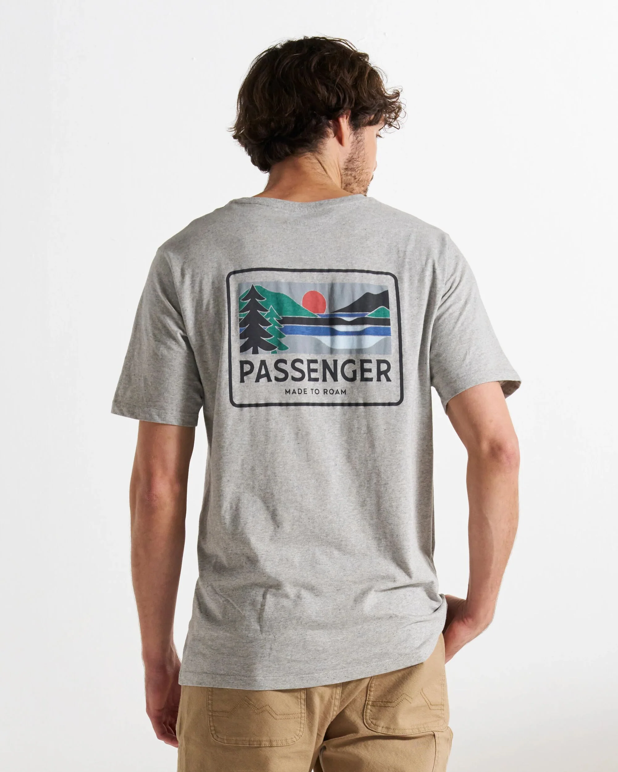 Roamer Men's T-Shirt - Grey Marl - Image 4