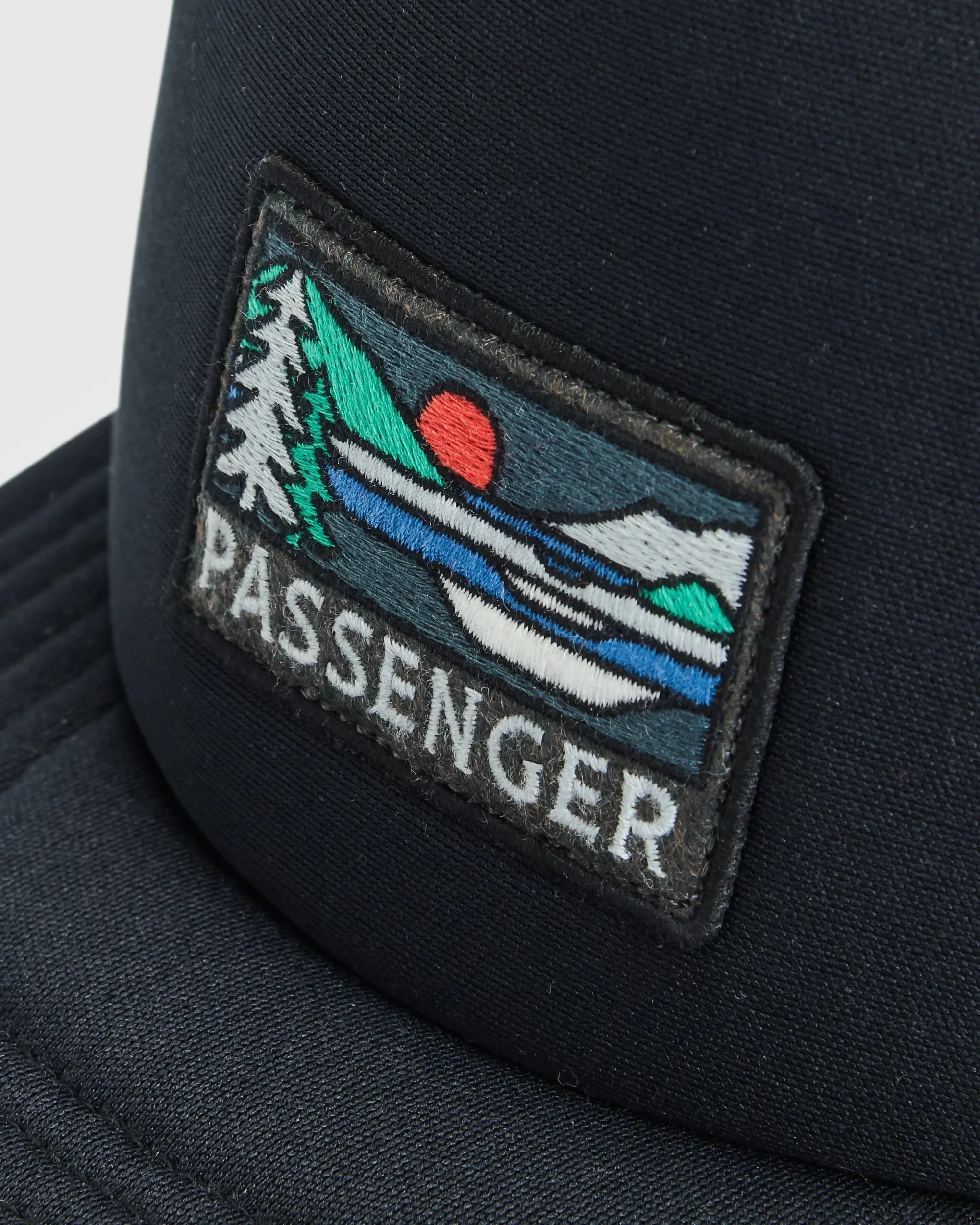 Roamer Snapback Trucker Cap - Black - Image 3