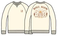 Roll Slow Sweatshirt - Egret - Image 7