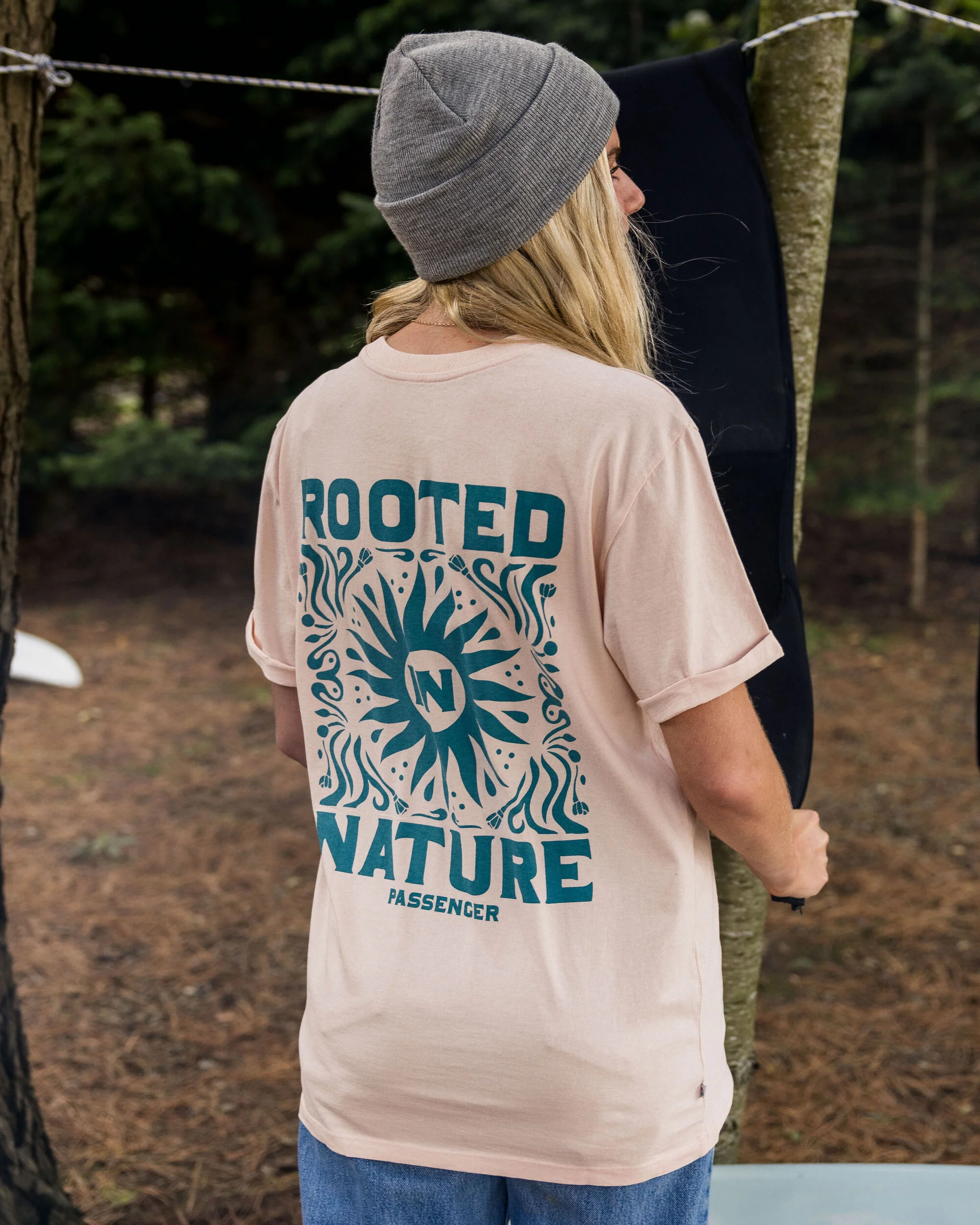 Rooted In Nature T-Shirt - Peach Whip