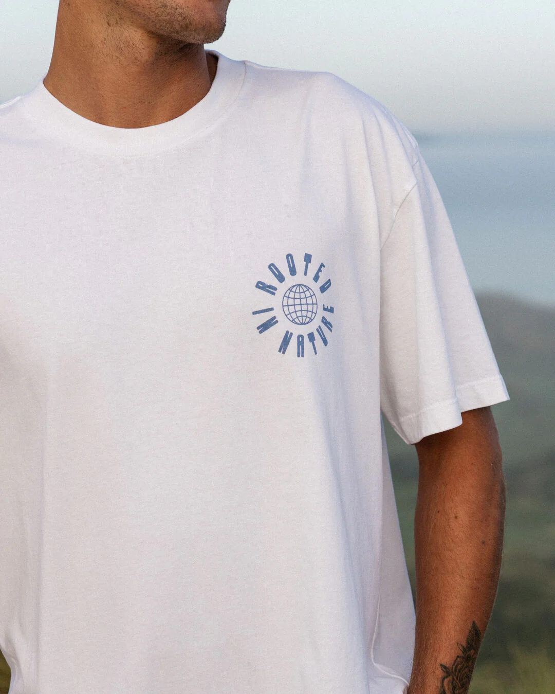 Rooted Relaxed Fit T-Shirt - White