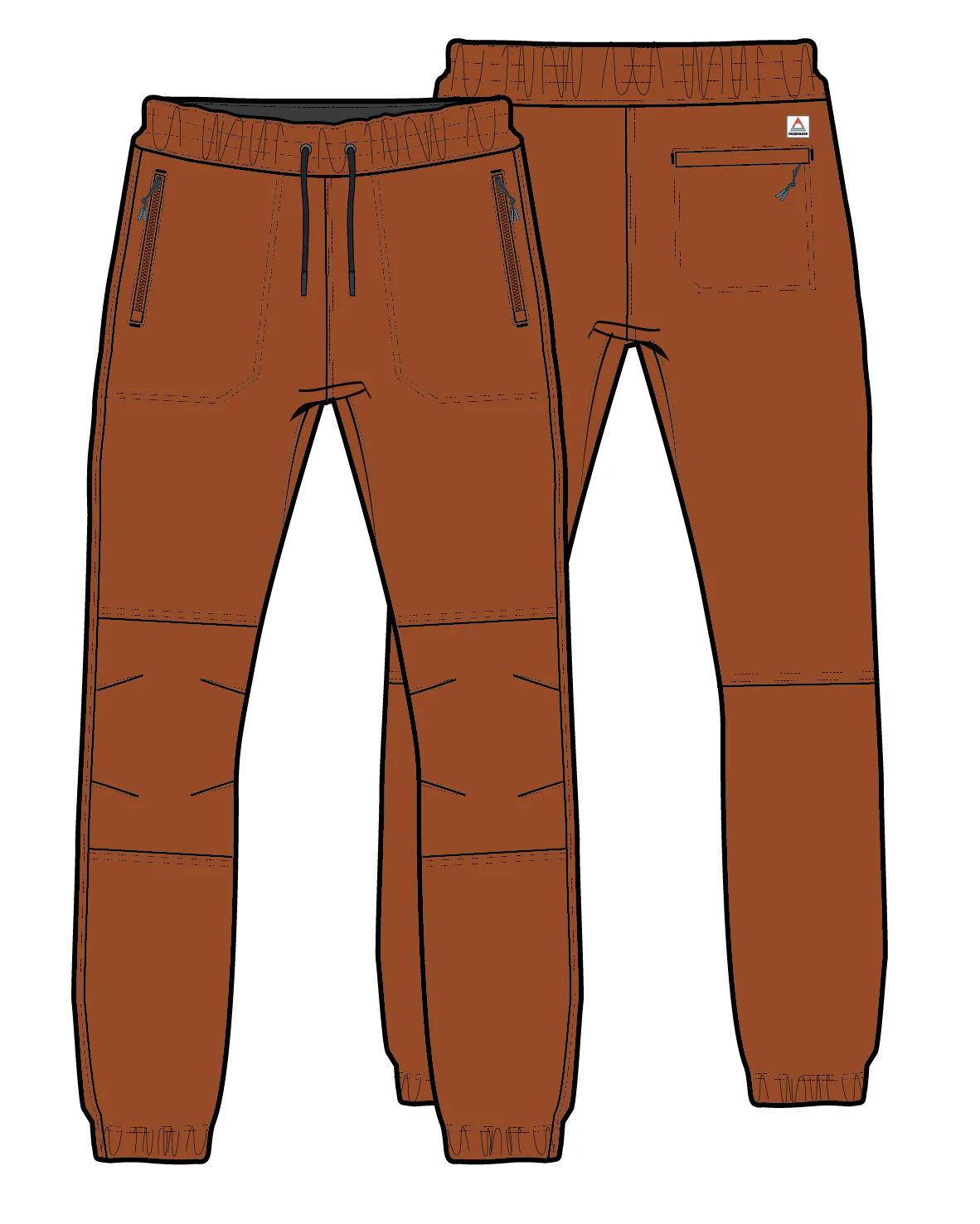 Sandstone Active Trail Jogger - Sunset Orange - Image 12
