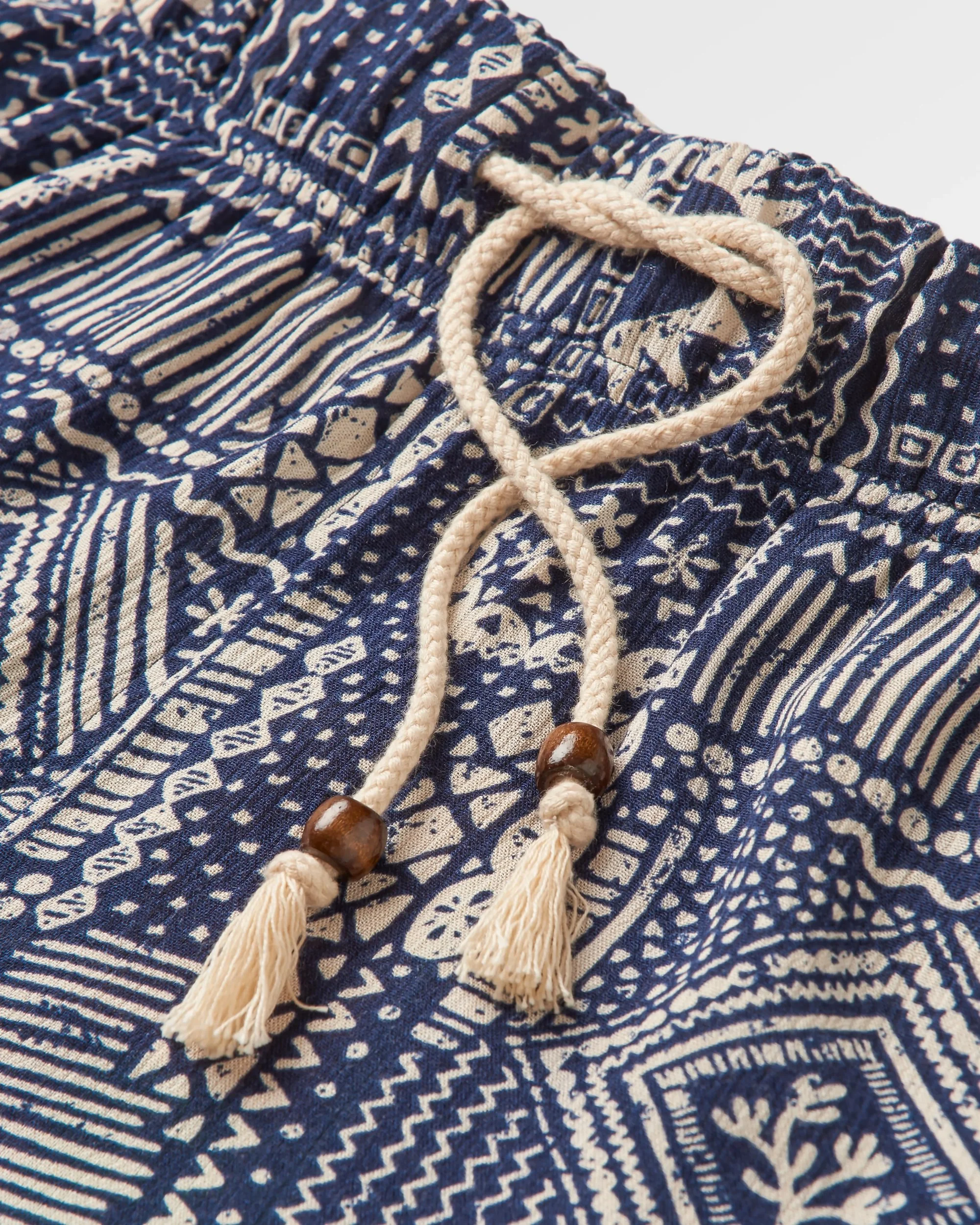 Santosa Woven Short - Vintage Patchwork Navy - Image 6
