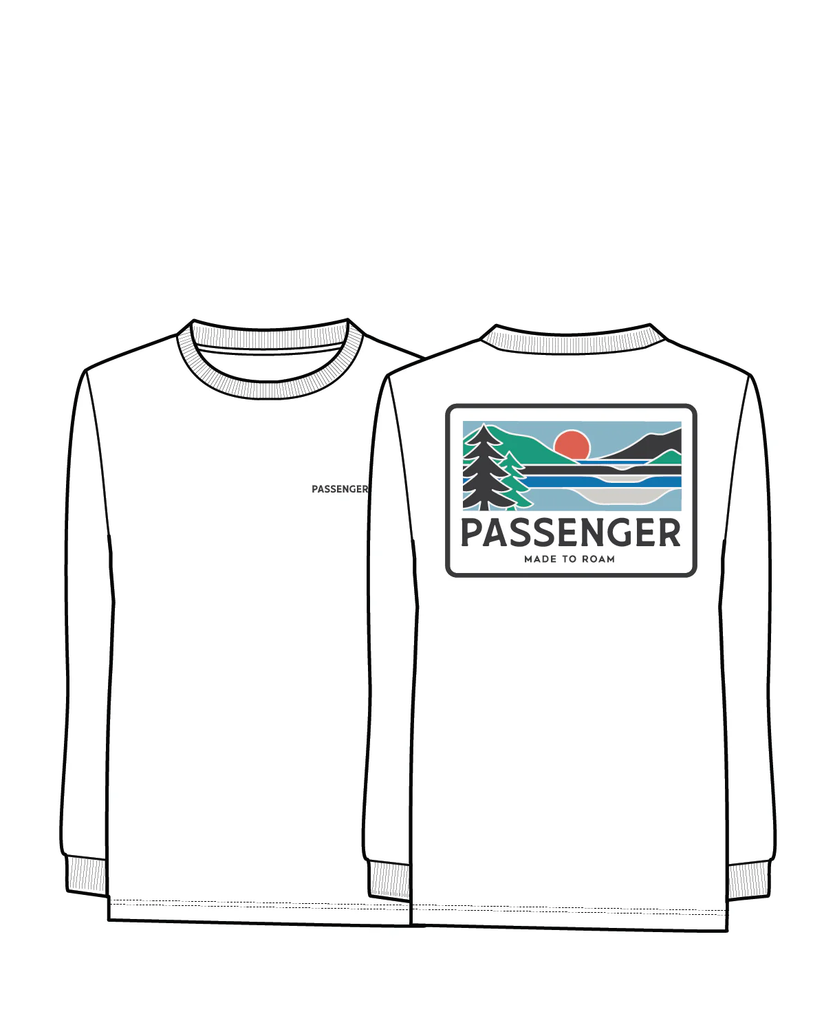 Roamer LS T-Shirt - White - Image 10