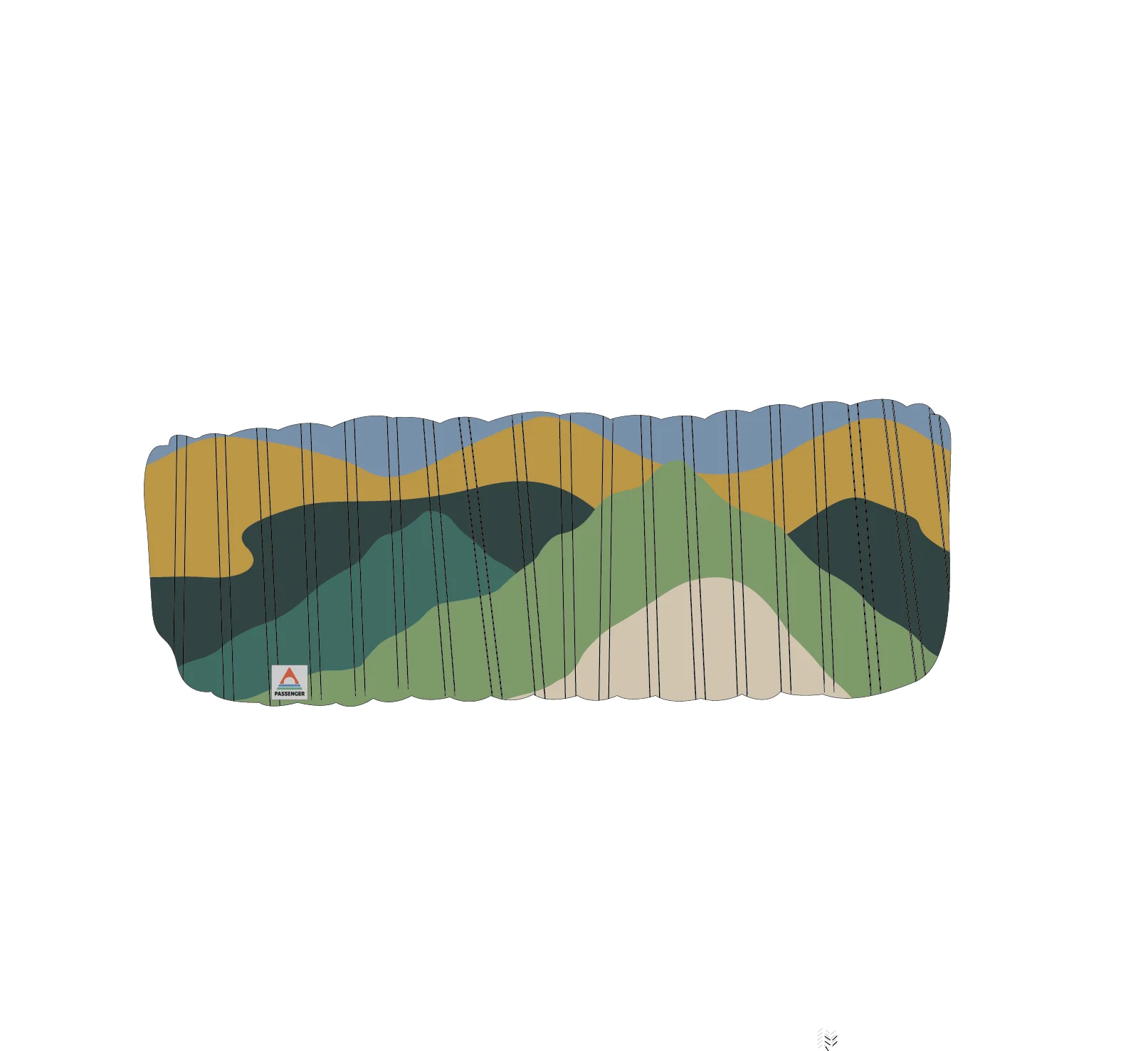 Scenic Headband - Scenic Dark Fern - Image 6